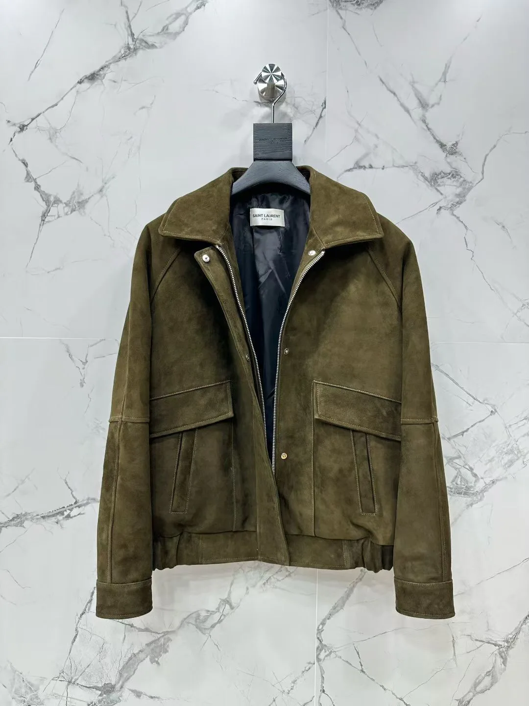 Куртки И Пуховики Женские Saint Laurent 785594