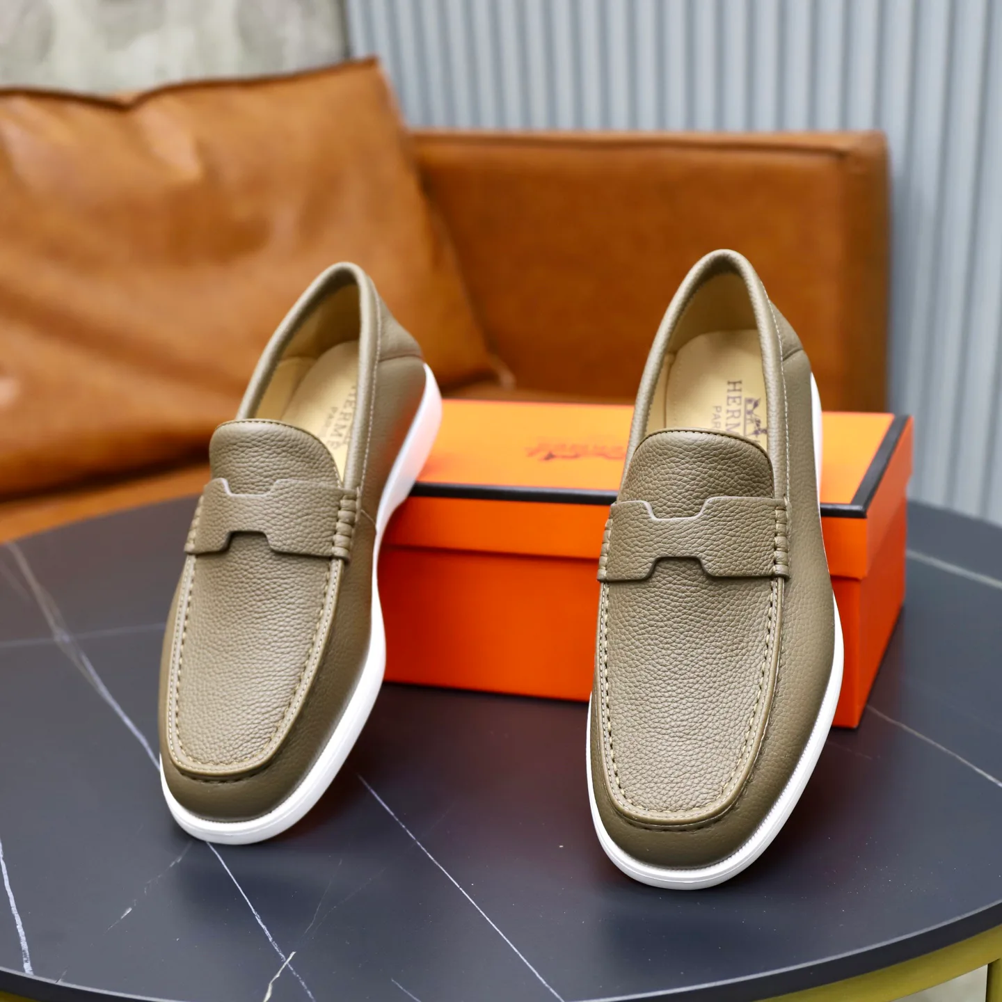 Лоферы И Туфли Мужские Hermes 18103079