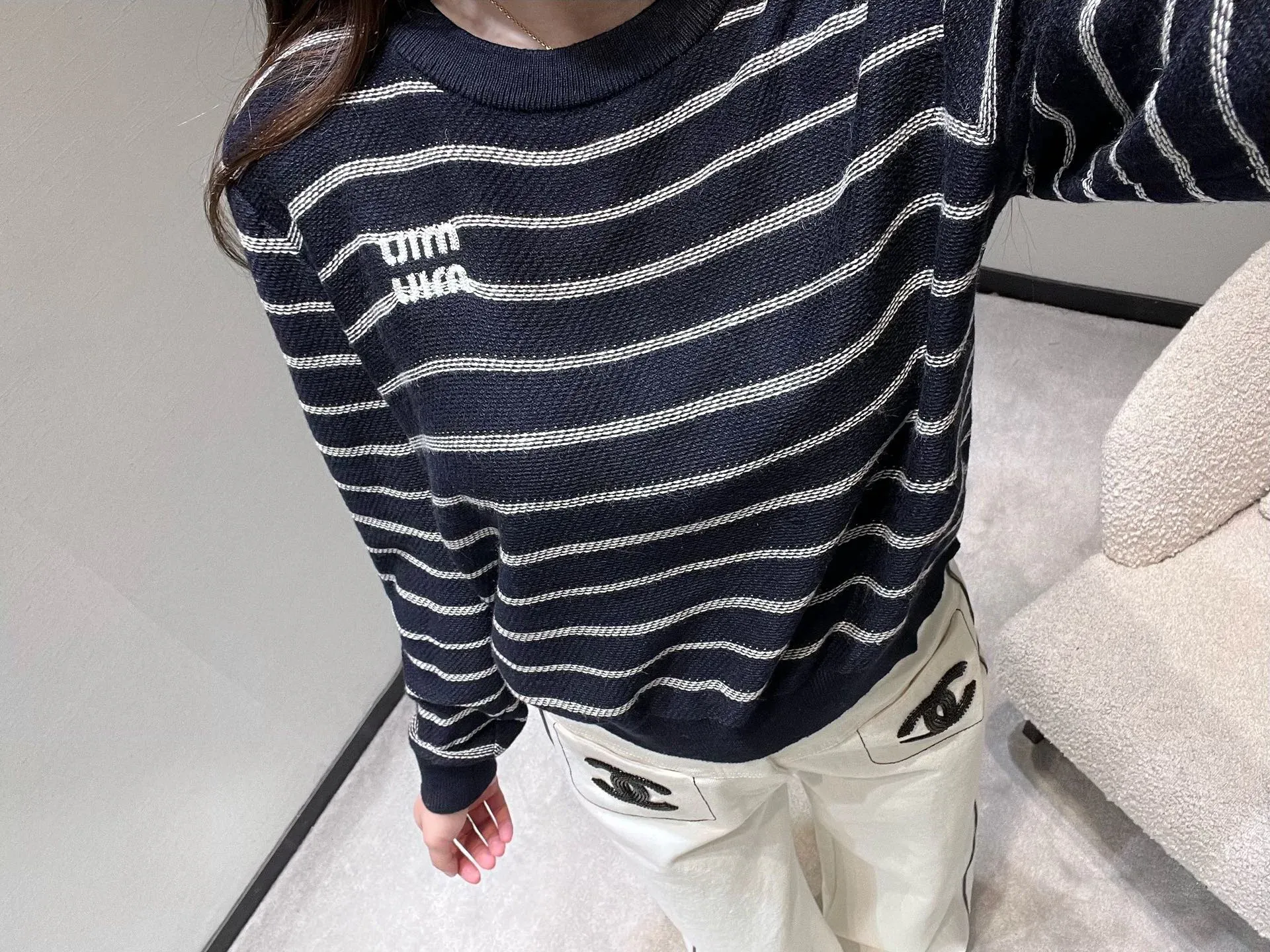 Джемперы И Свитеры Женские Miu Miu 4772164