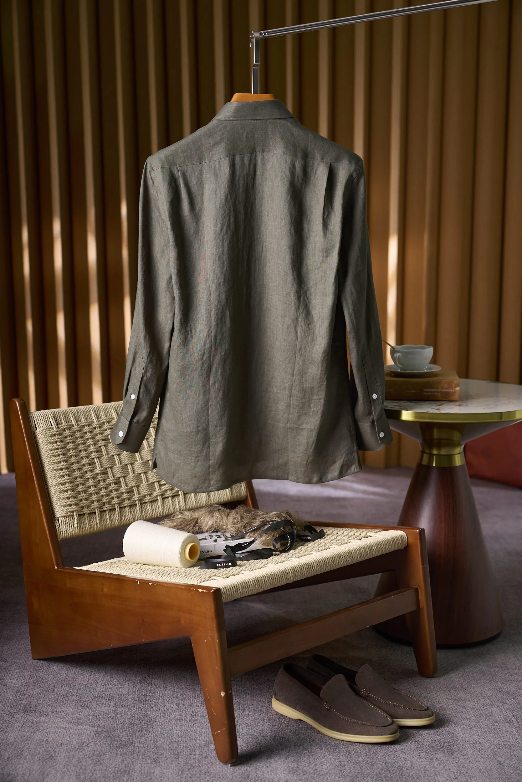Рубашки Мужские Kiton 17999310