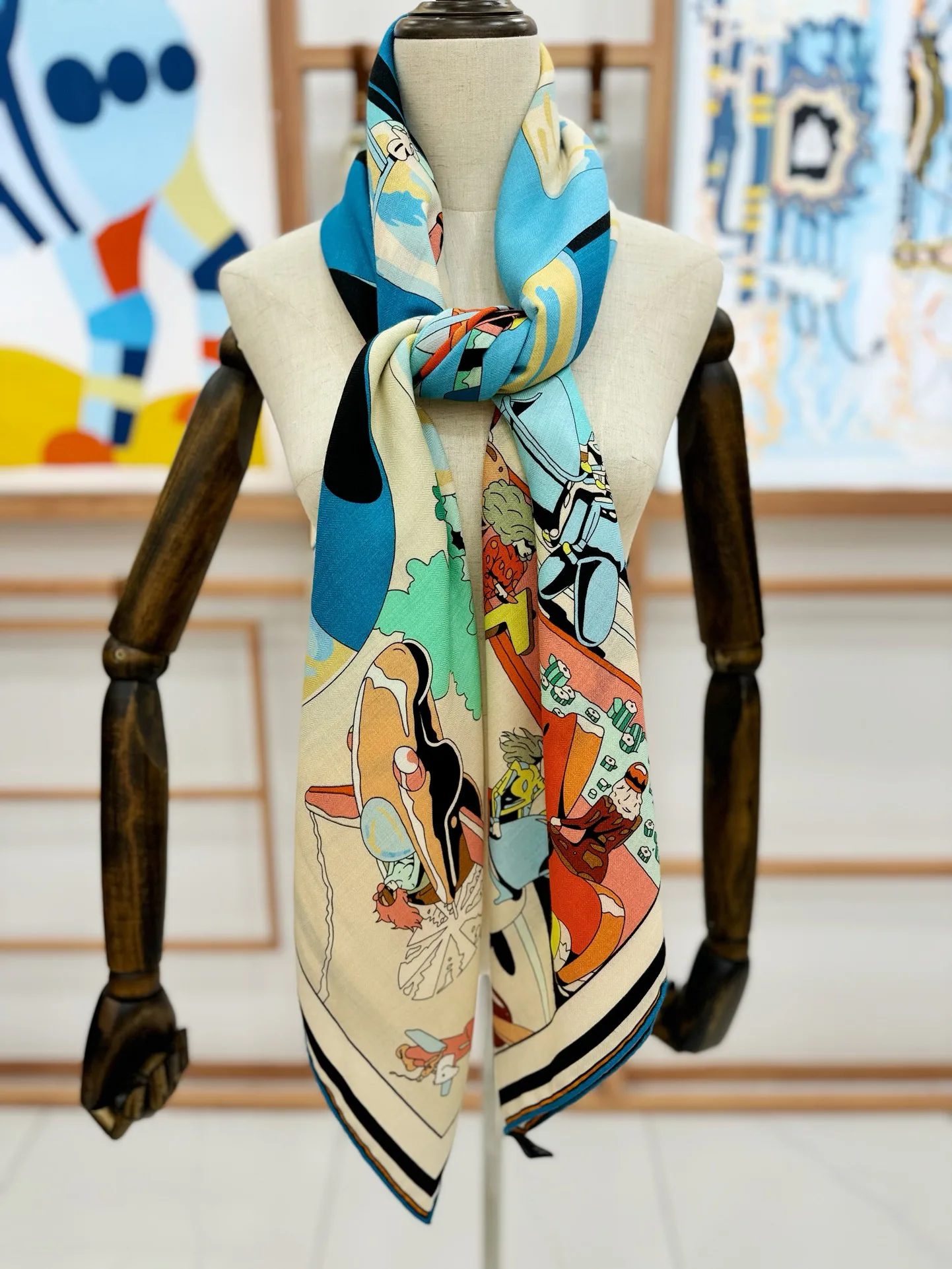 Шарфы Hermes 136849