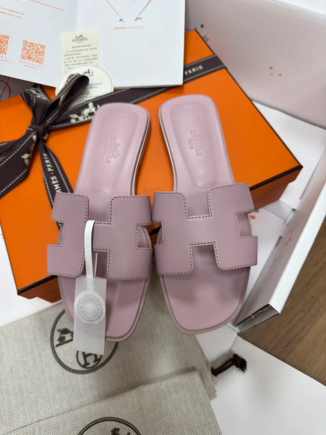 Шлепанцы Женские Hermes 1727213