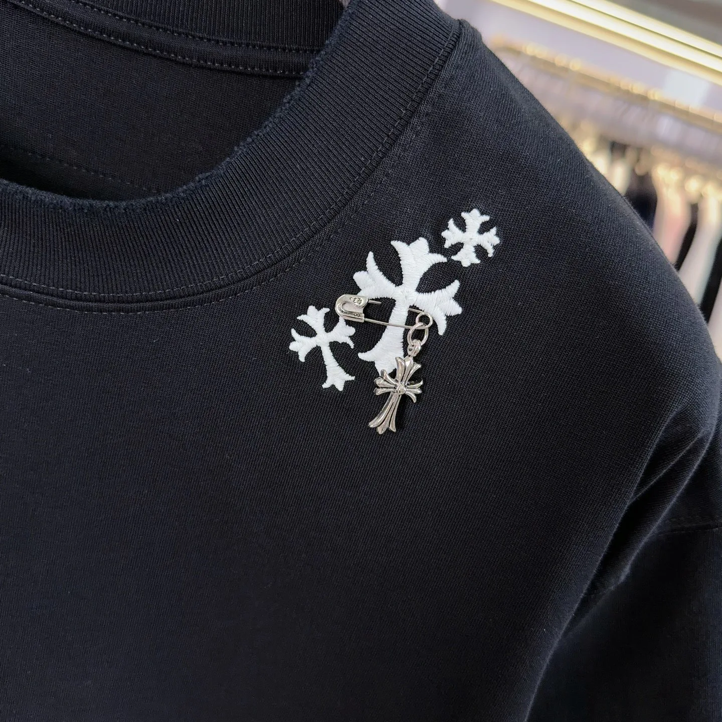Футболки Мужские Chrome Hearts 12950802