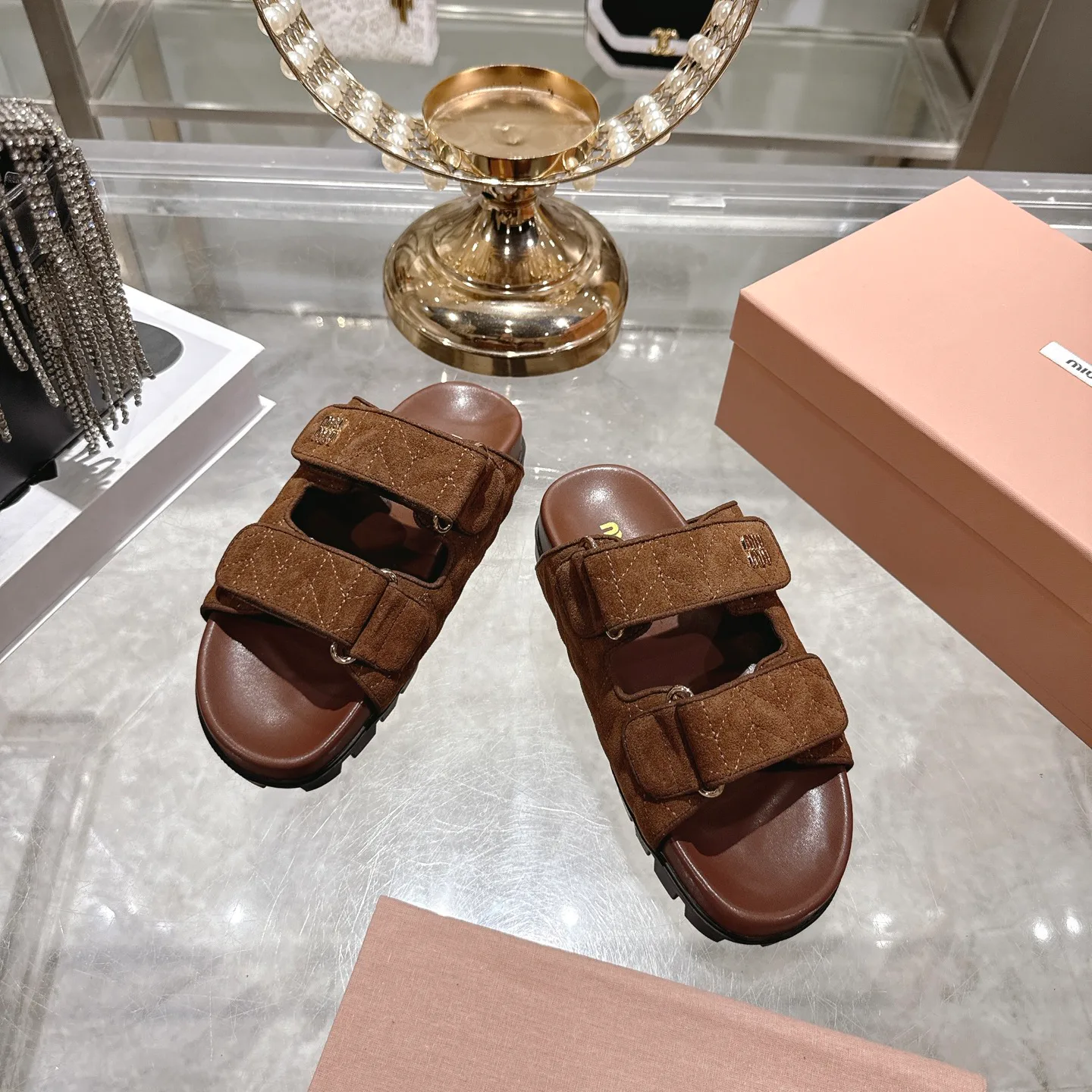 Сандалии Женские Miu Miu 12868598