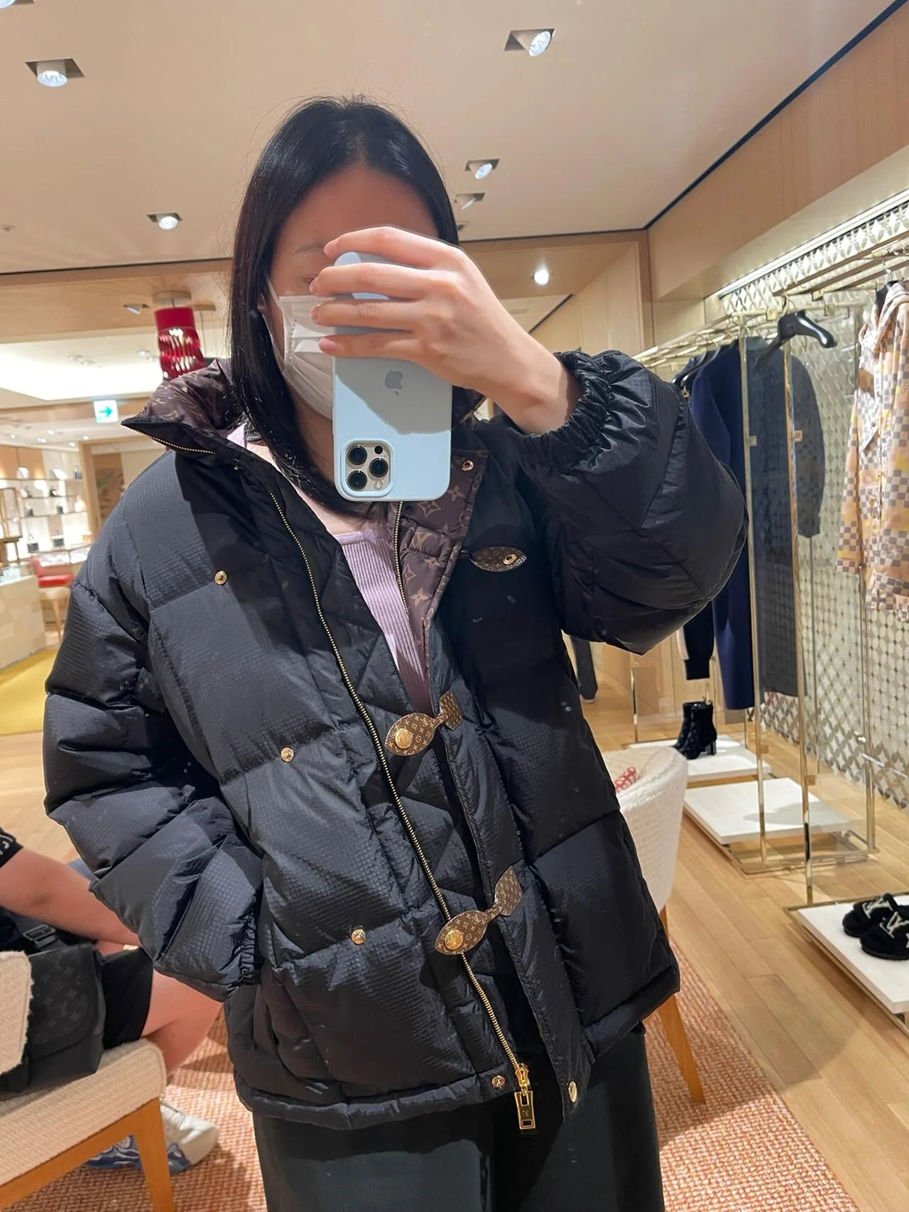 Куртки И Пуховики Женские Louis Vuitton 5929125