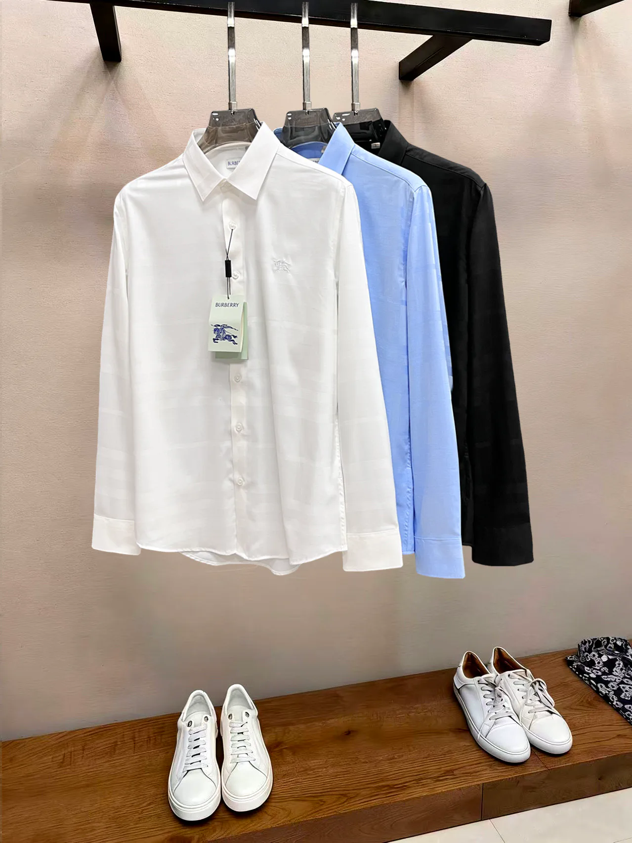 Рубашки Мужские Burberry 13327599