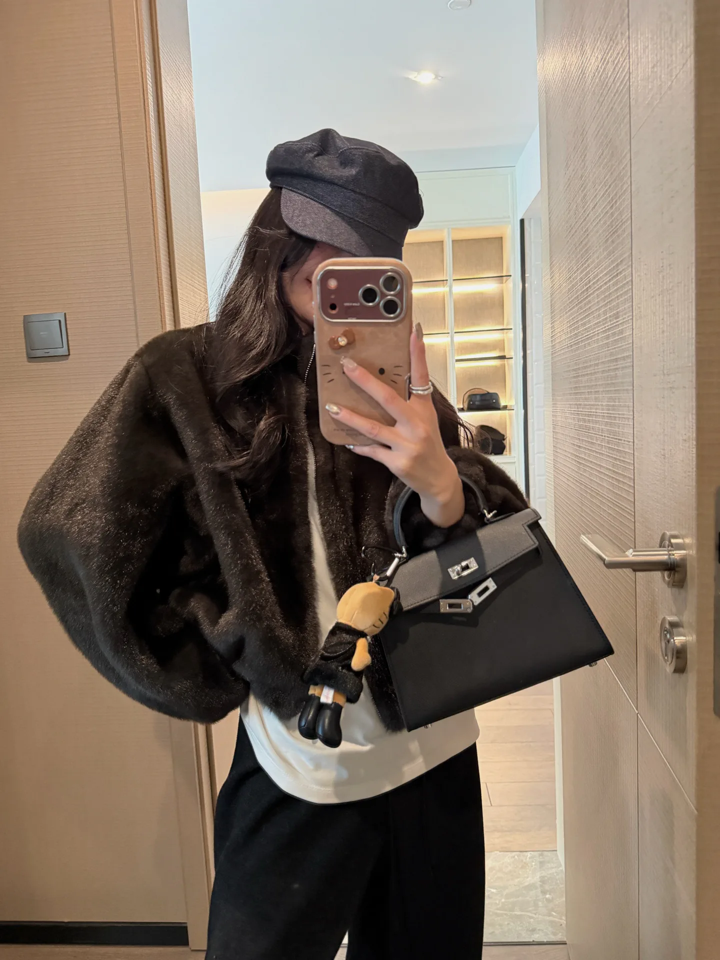 Шубы Женские Saint Laurent 1120165
