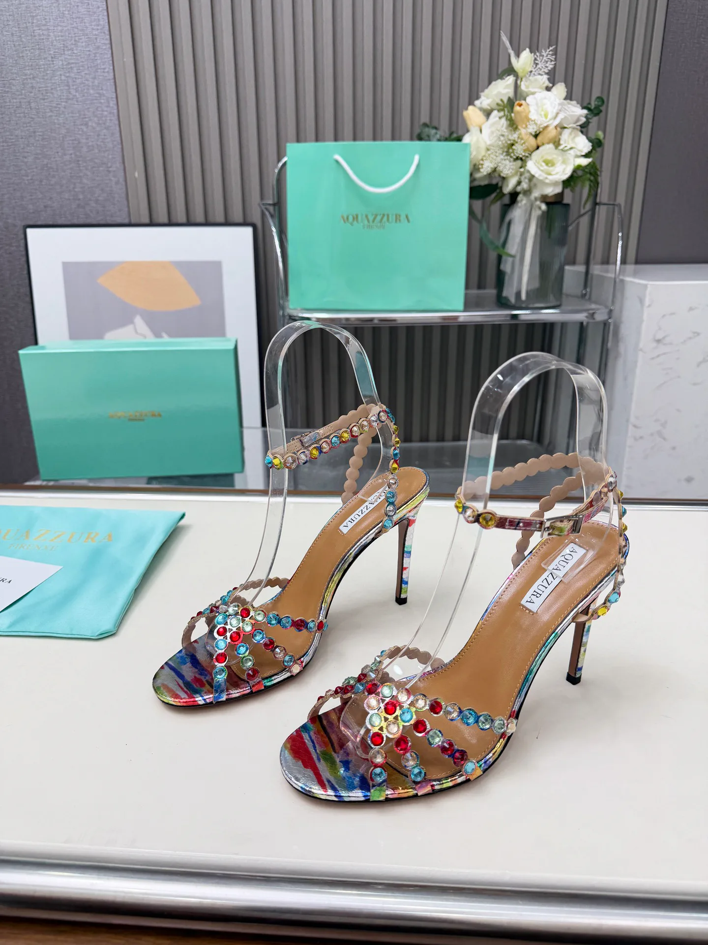 Босоножки Женские Aquazzura 1856042