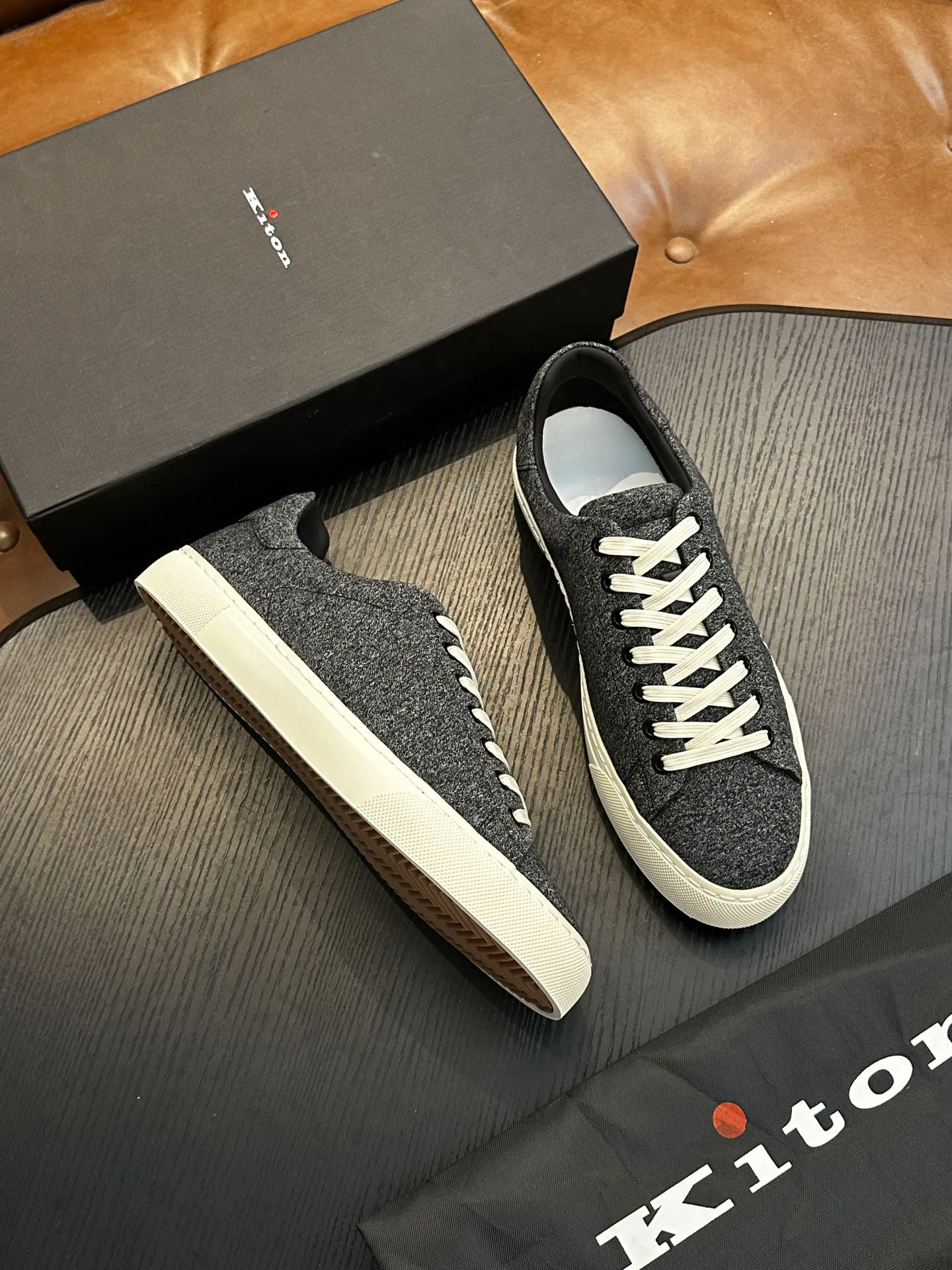 Кроссовки Мужские Kiton 148221