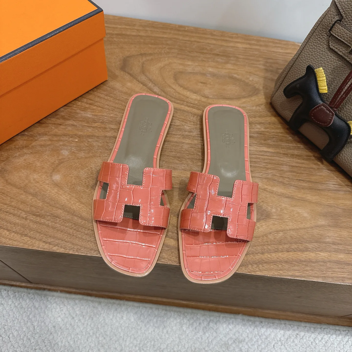 Шлепанцы Женские Hermes 1223541