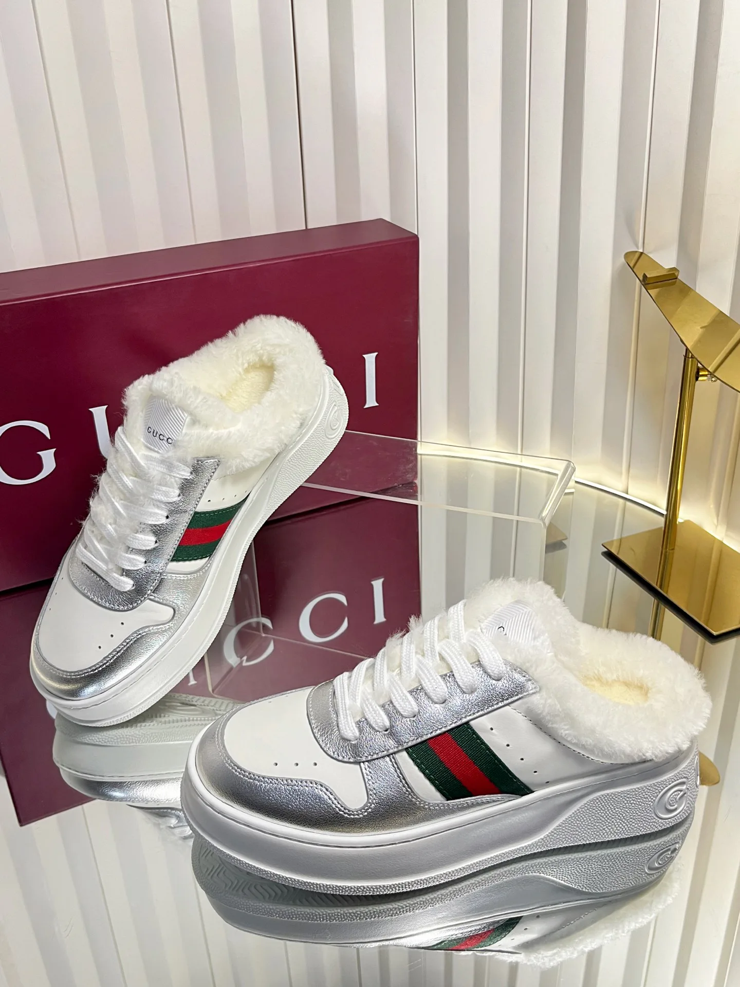 Кеды Женские Gucci 415630