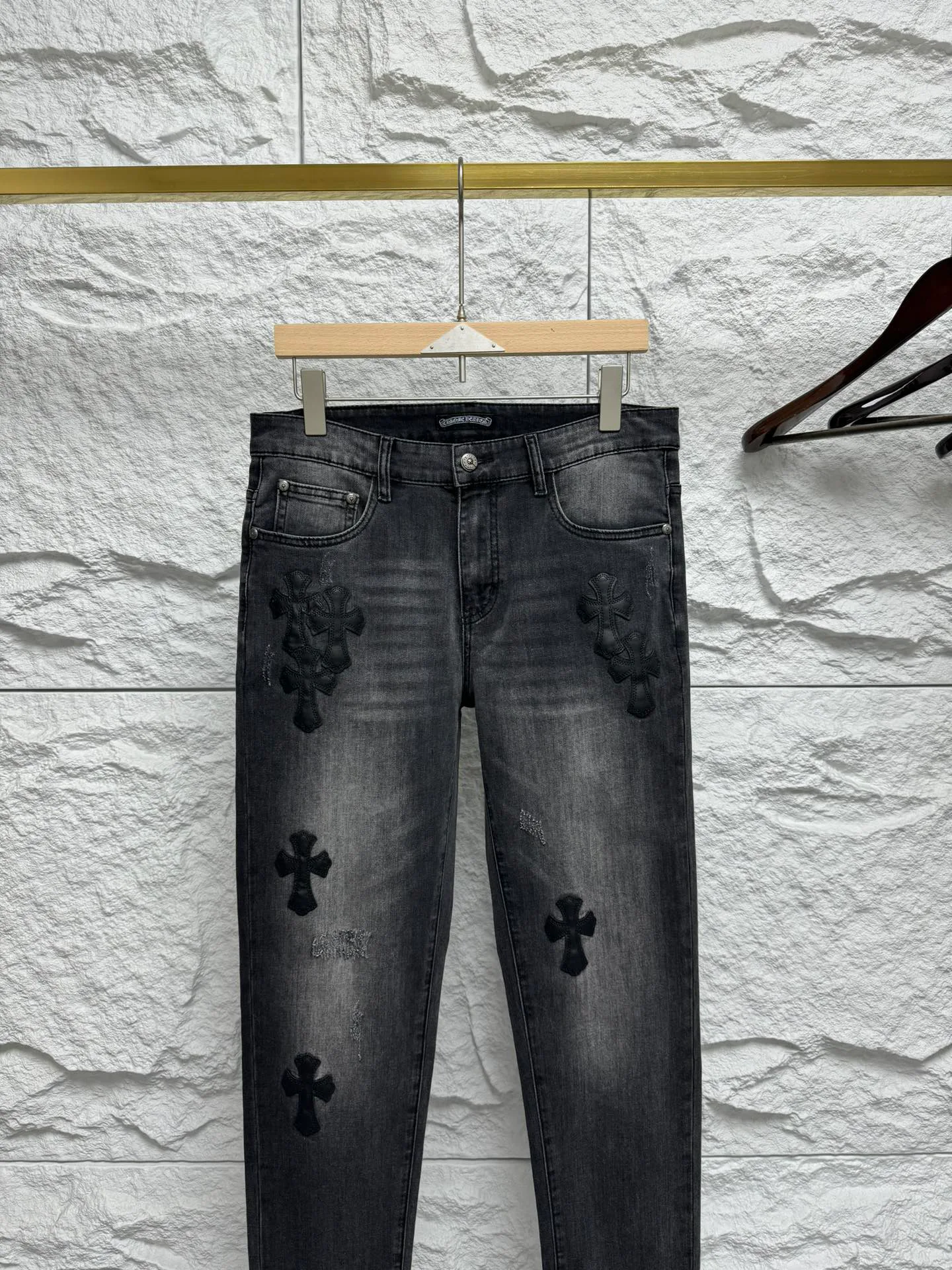 Джинсы Женские Chrome Hearts 10786456