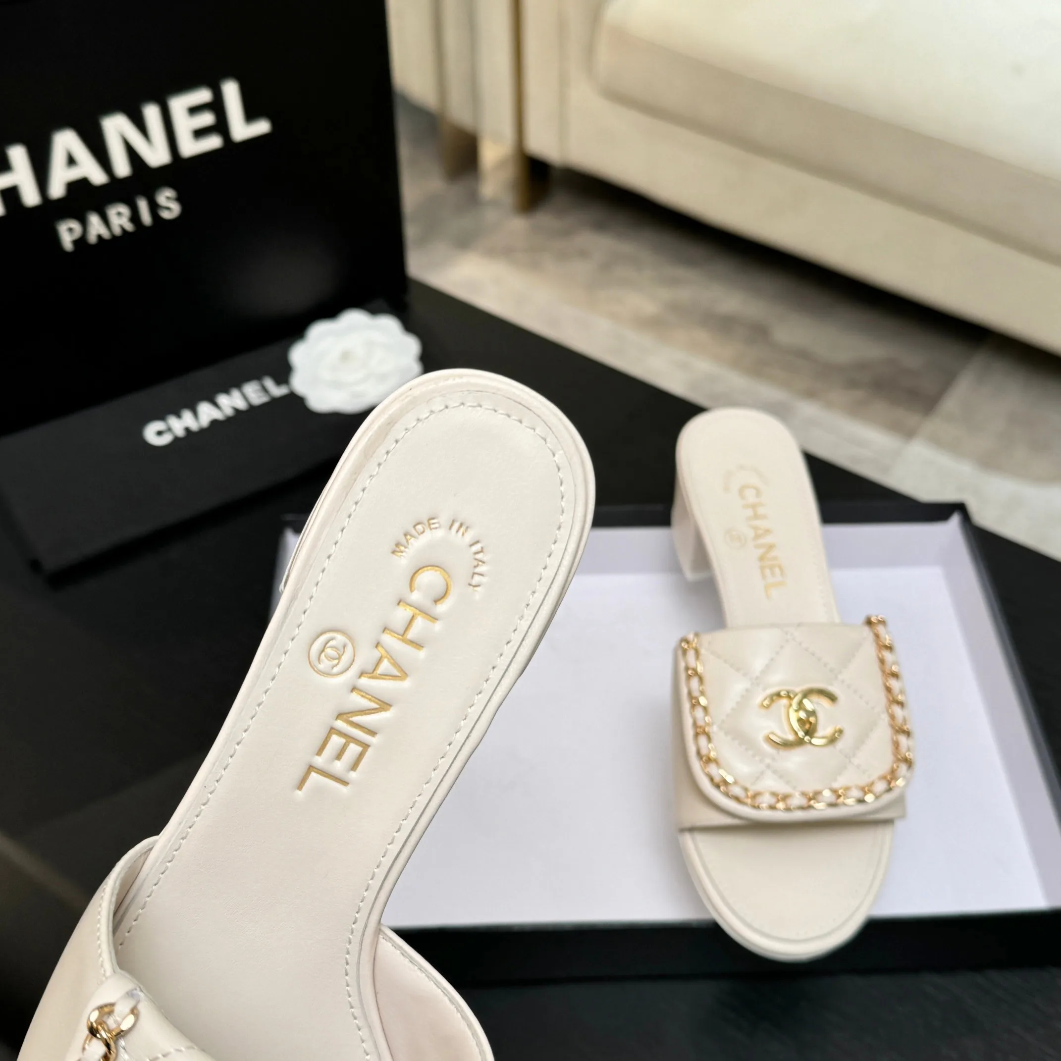Босоножки Женские Chanel 1468210