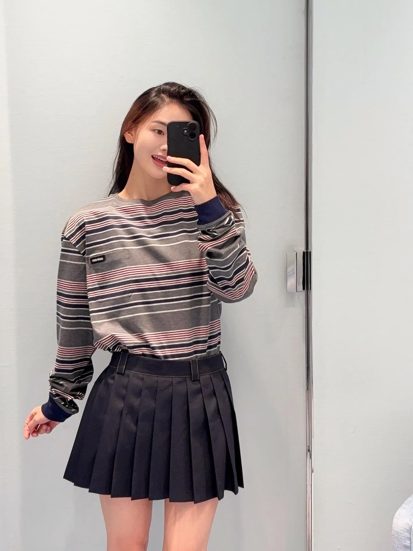 Лонгсливы Женские Miu Miu 1646815