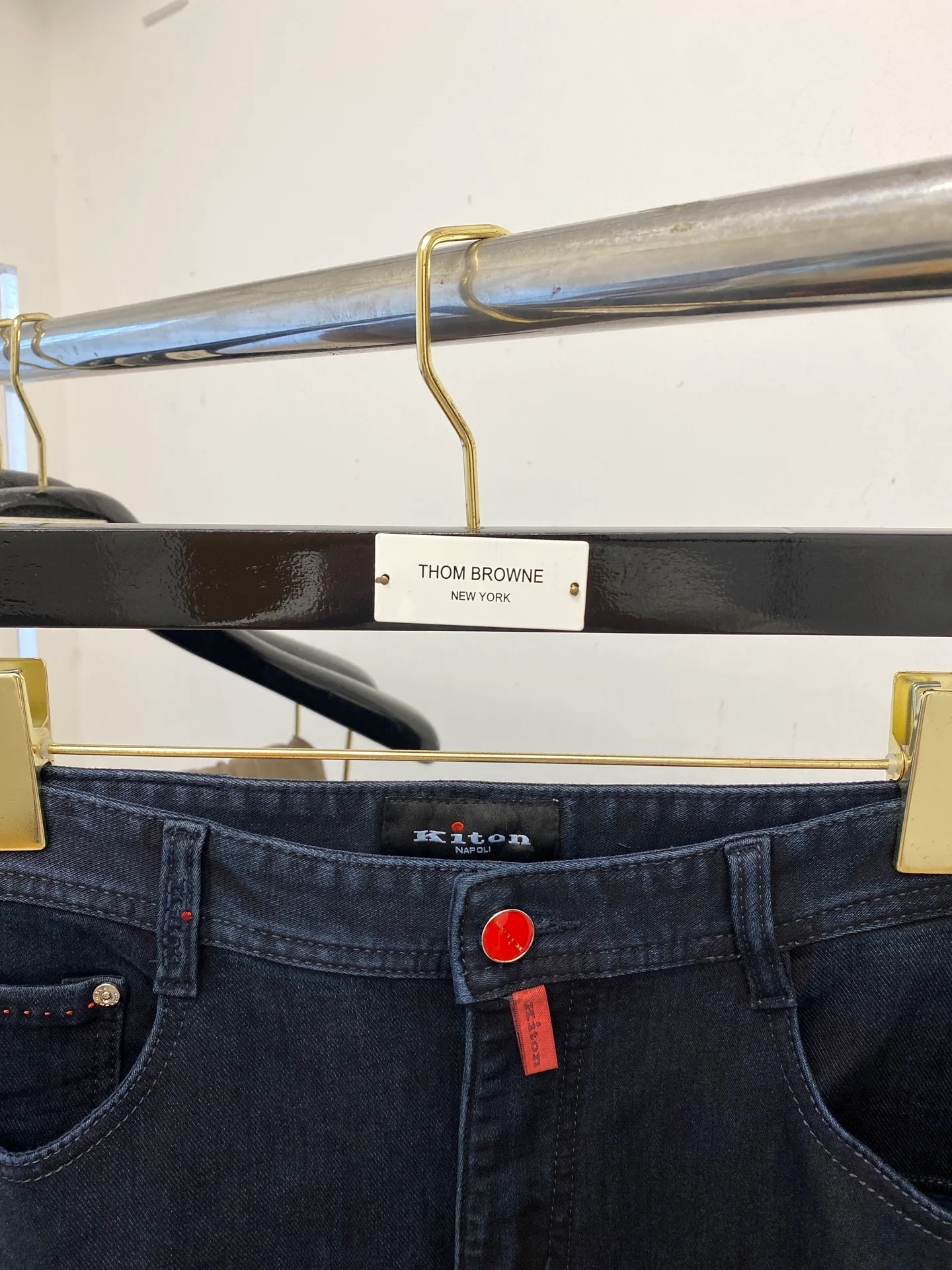 Джинсы Мужские Kiton 437729