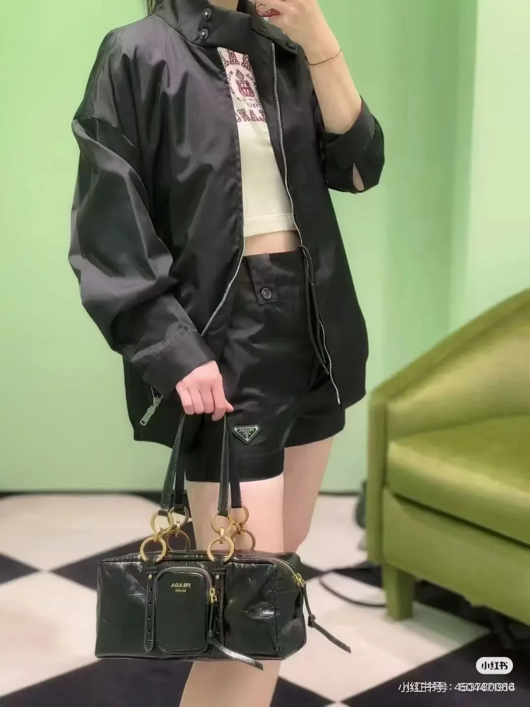 Классические Сумки Женские Prada 14652