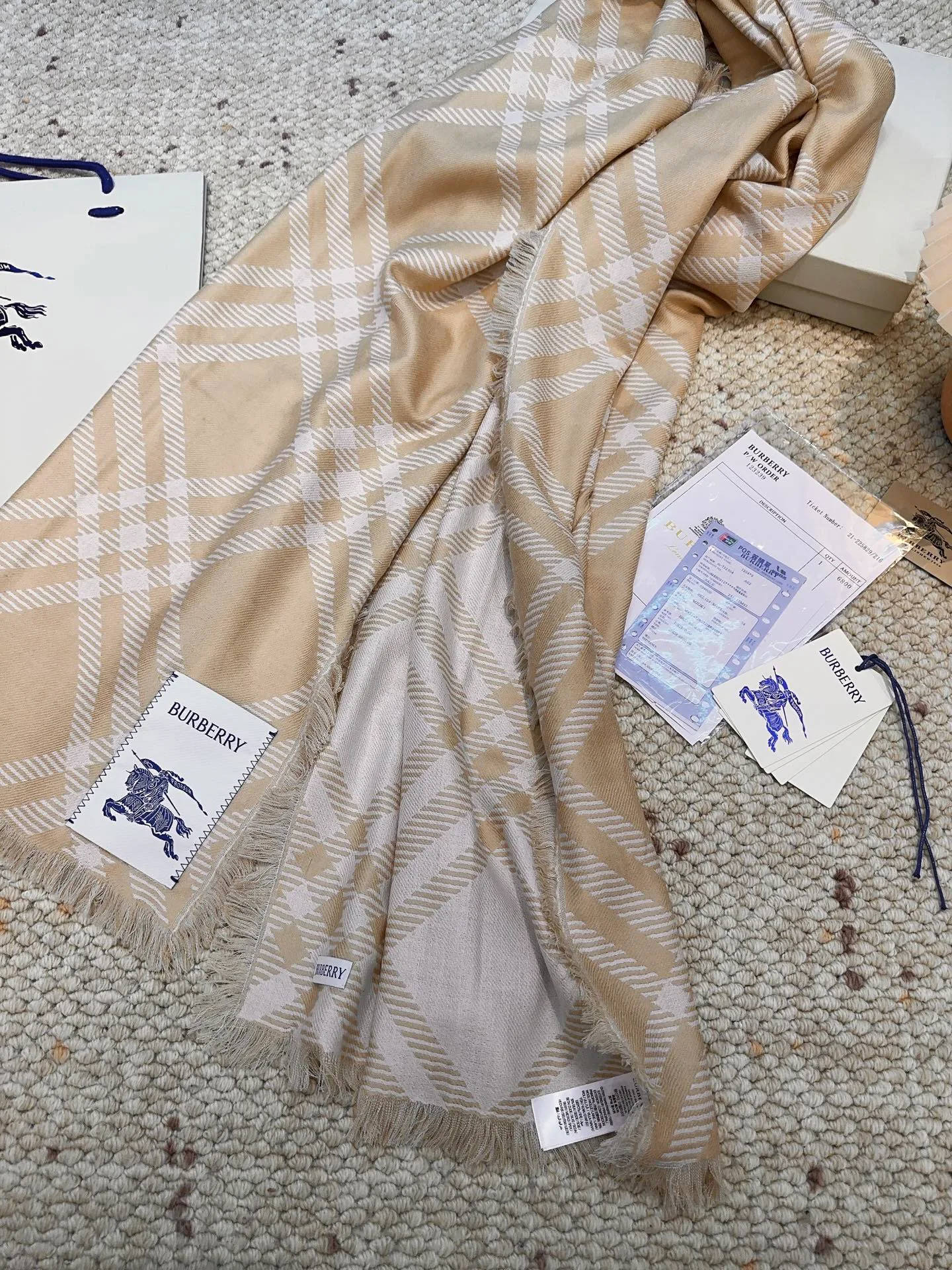 Шарфы Burberry 778483