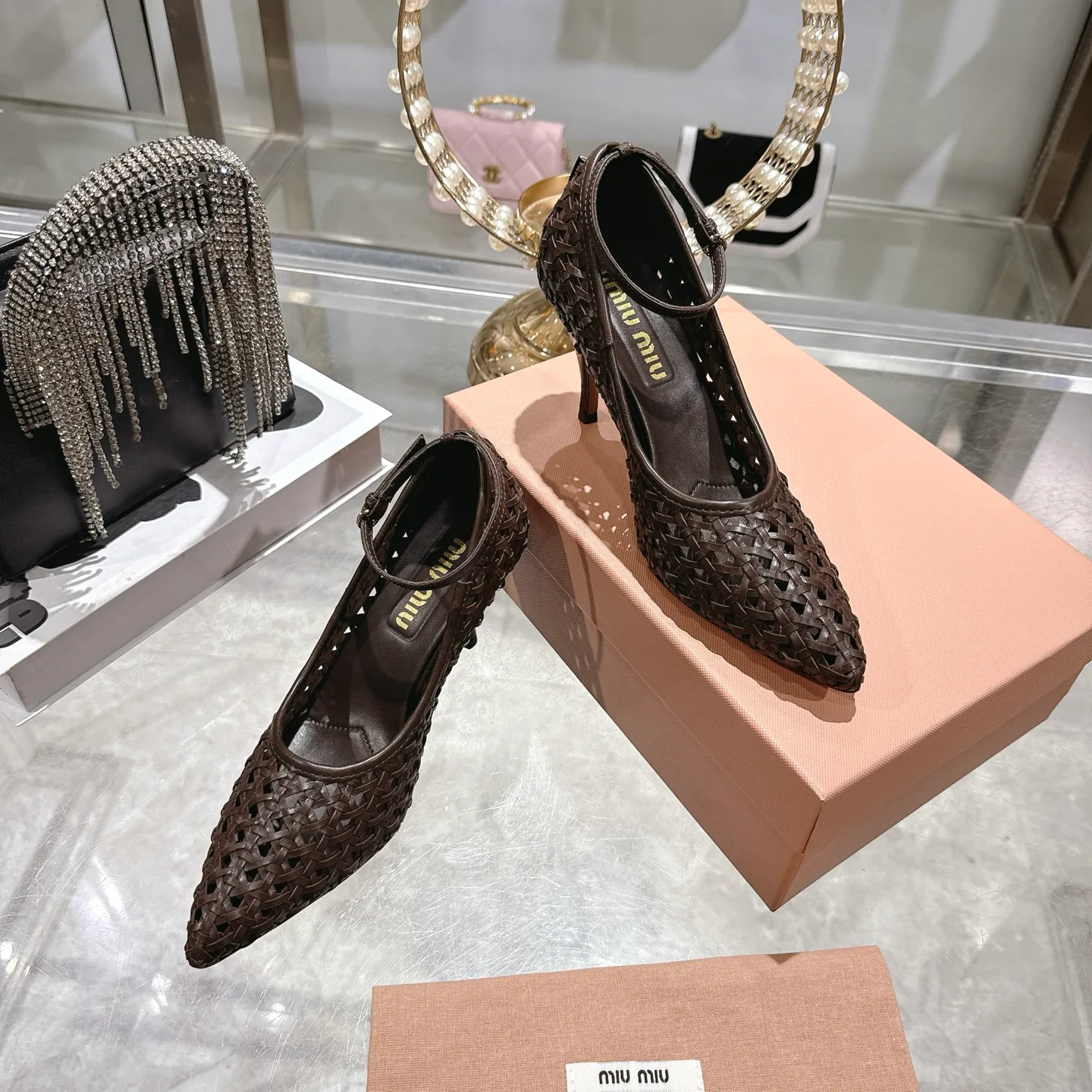 Босоножки Женские Miu Miu 11677167