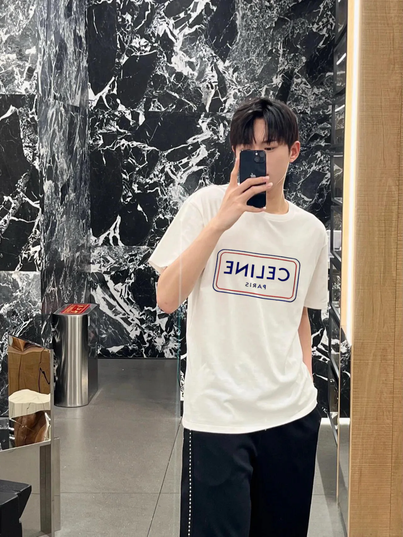 Футболки Мужские Celine 1128385