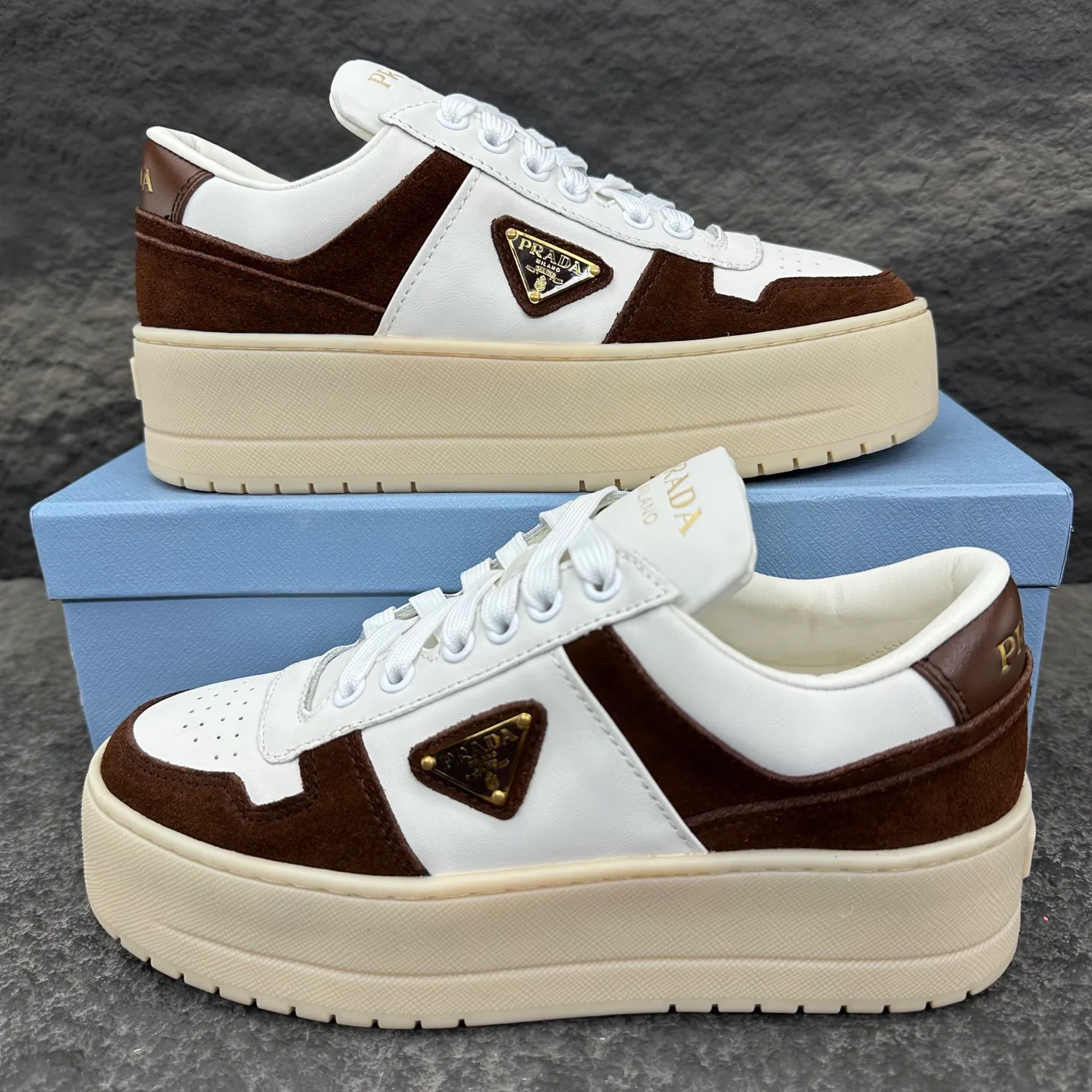 Кроссовки Мужские Prada 18154155