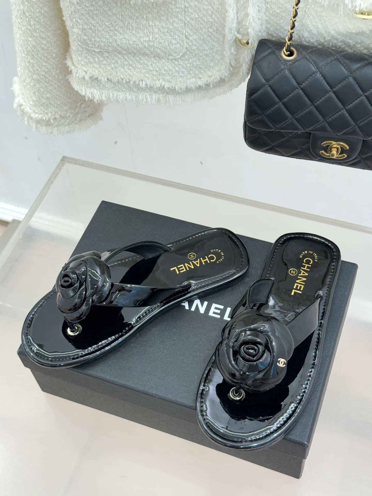 Шлепанцы Женские Chanel 355843