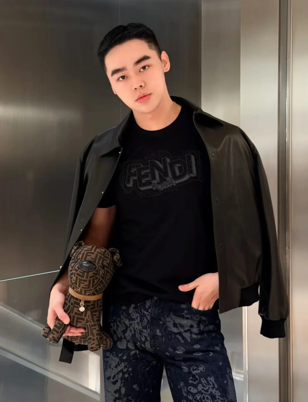 Футболки Мужские Fendi 3478352