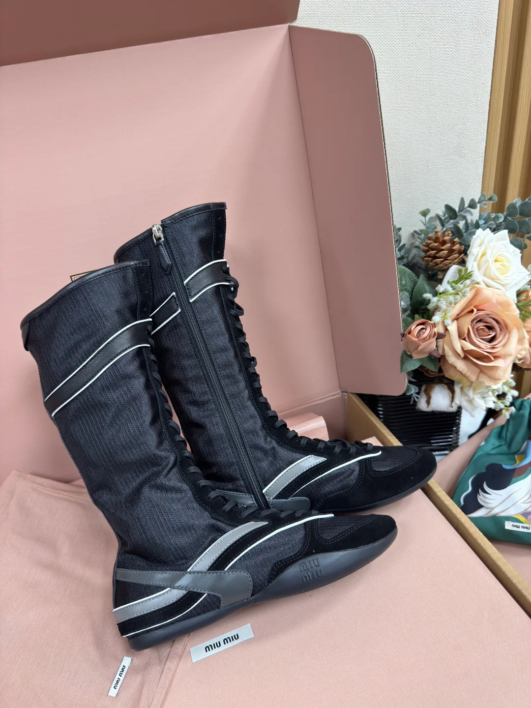 Сапоги Женские Miu Miu 121127