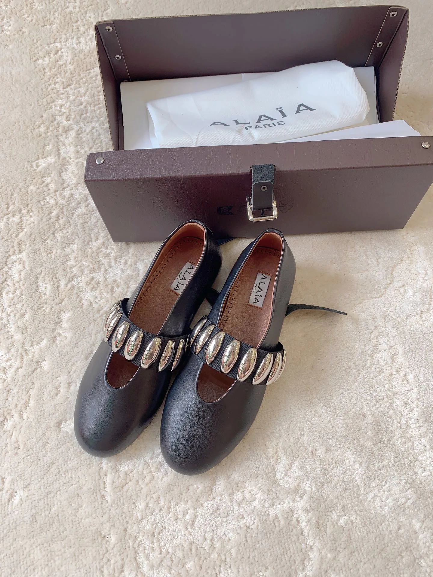 Балетки Женские Alaia 2585729