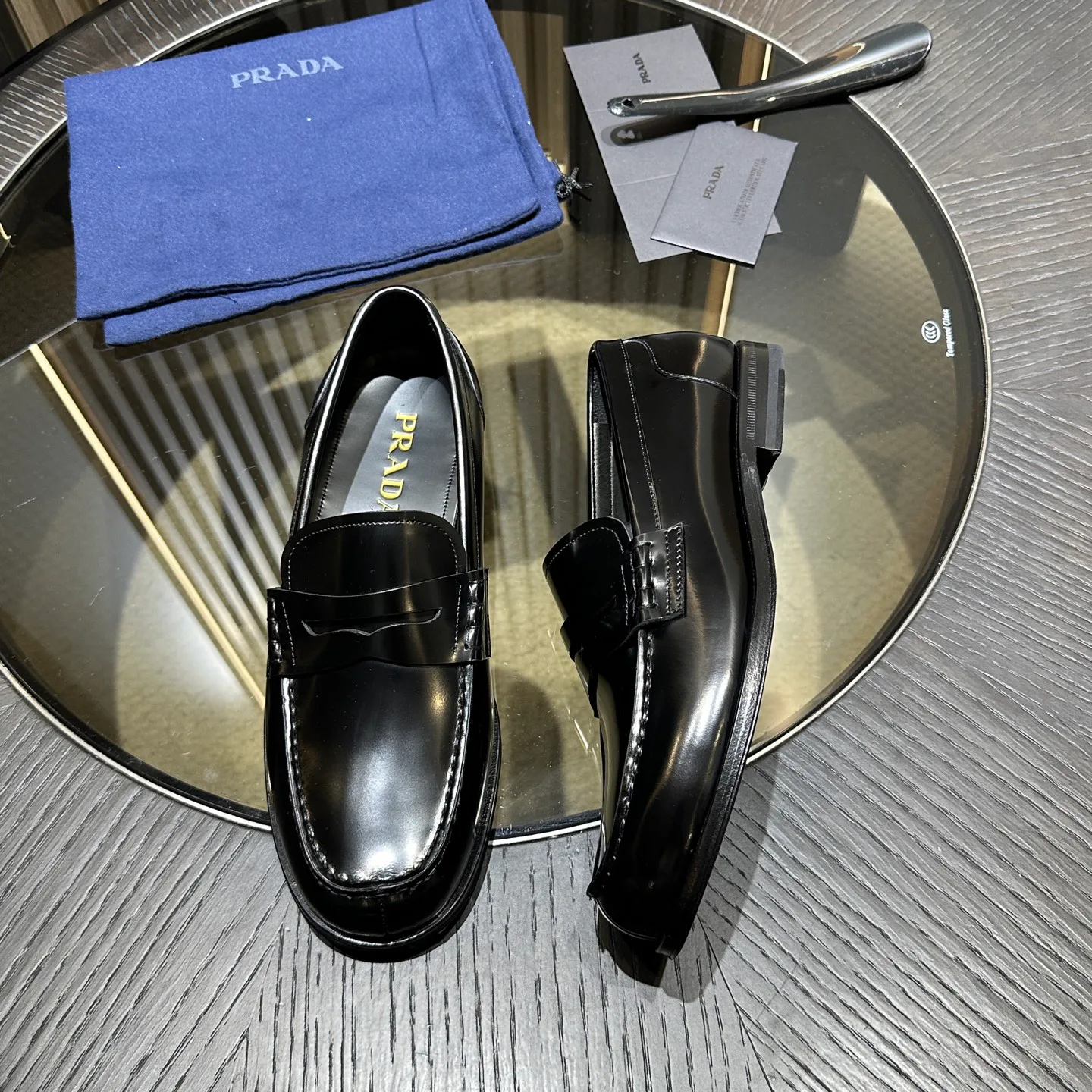 Лоферы И Туфли Мужские Prada 18192346
