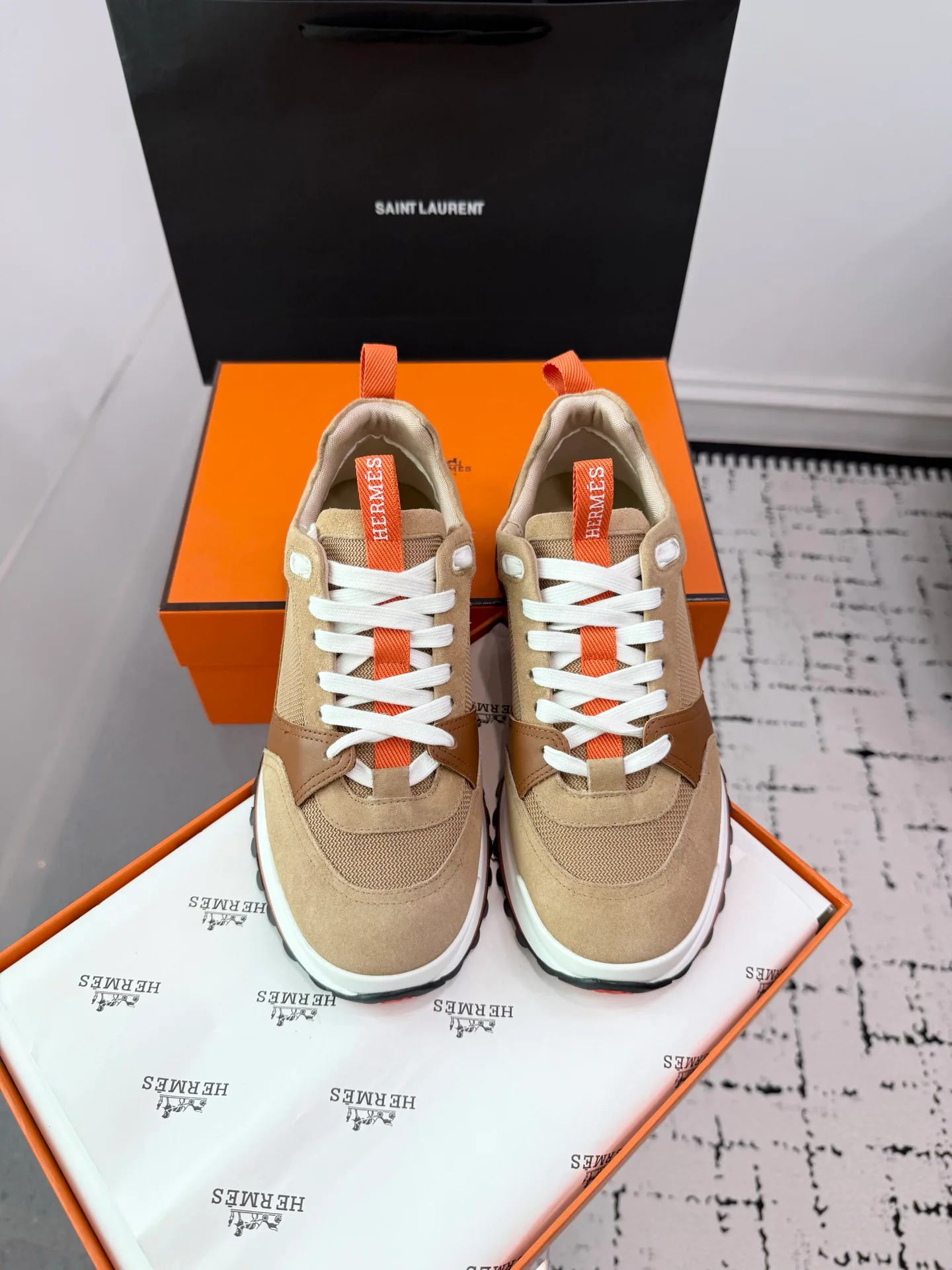 Кроссовки Женские Hermes 406178