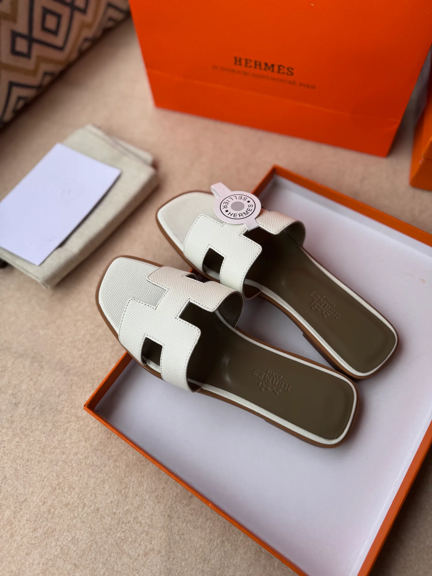 Шлепанцы Женские Hermes 18683