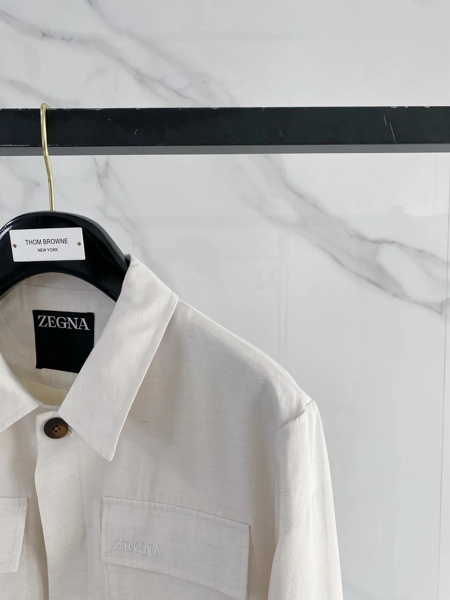 Рубашки Мужские Zegna 17993187