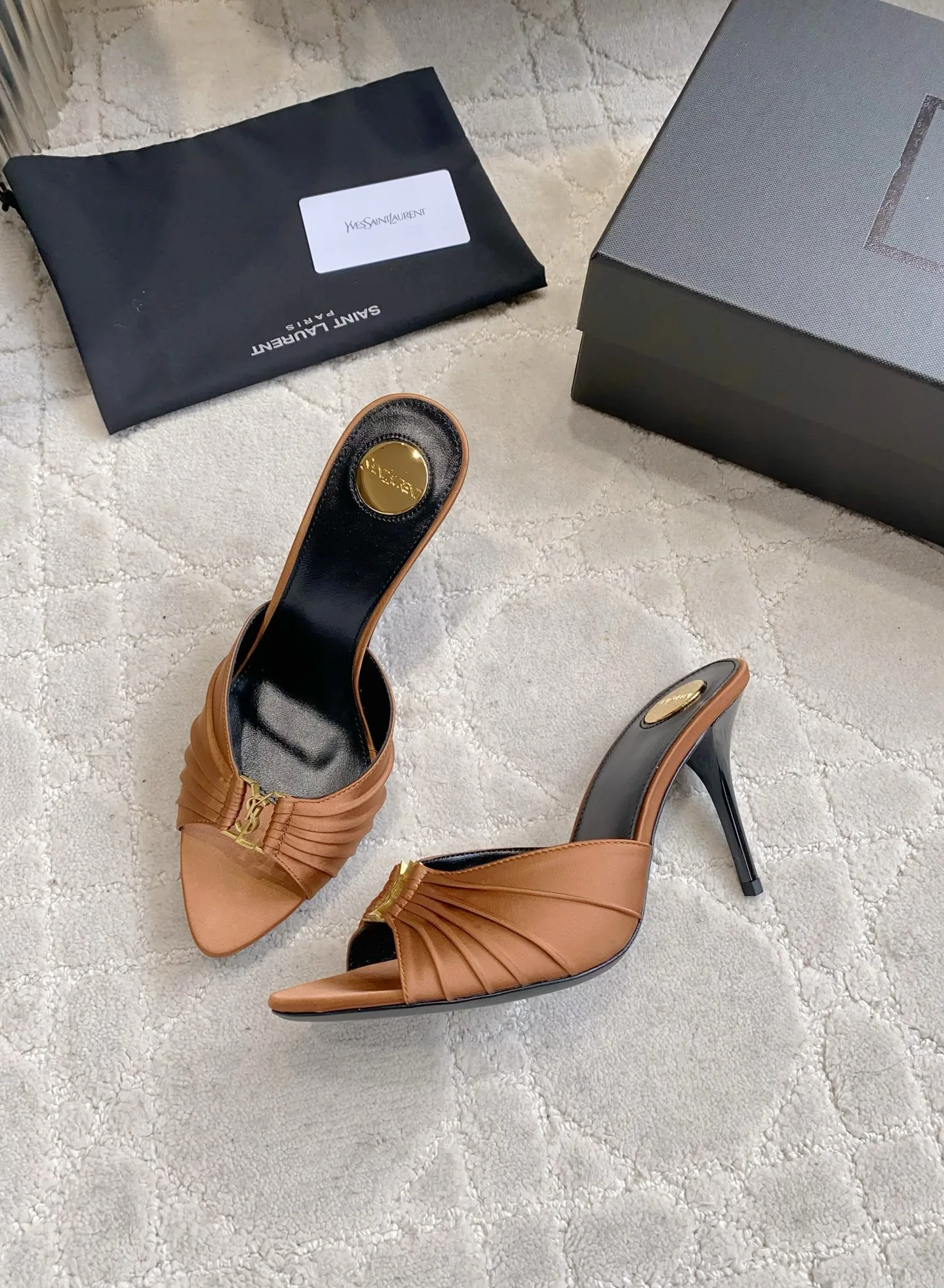 Босоножки Женские Saint Laurent 13332009