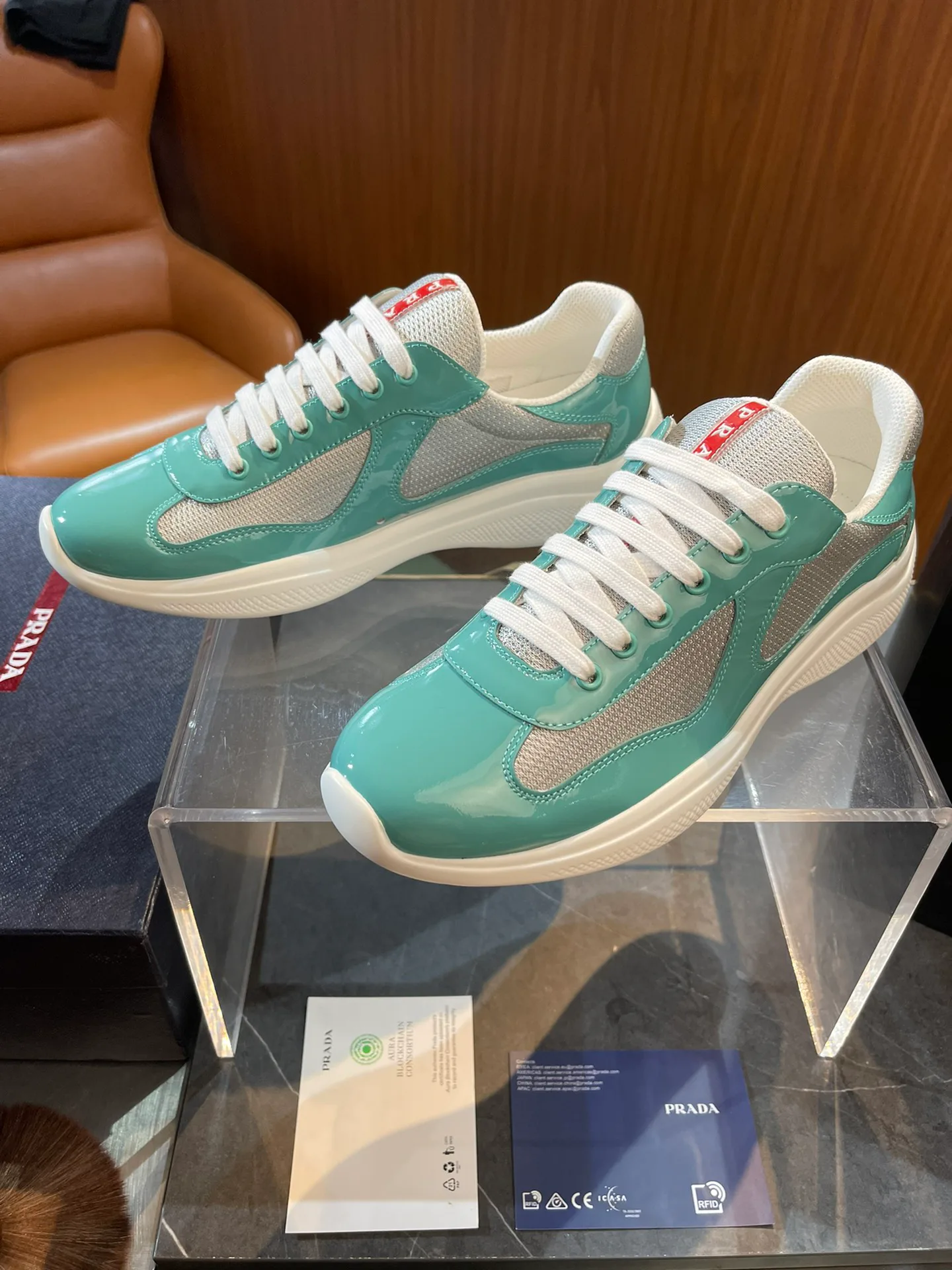 Кроссовки Женские Prada 1845394