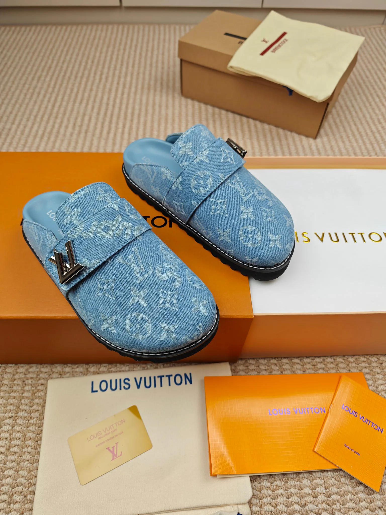 Мюли И Сабо Женские Louis Vuitton 1384979