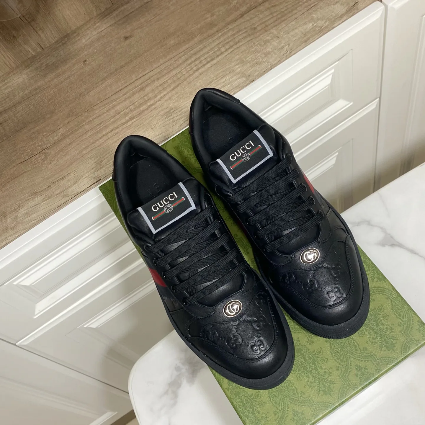 Кроссовки Женские Gucci 1458191