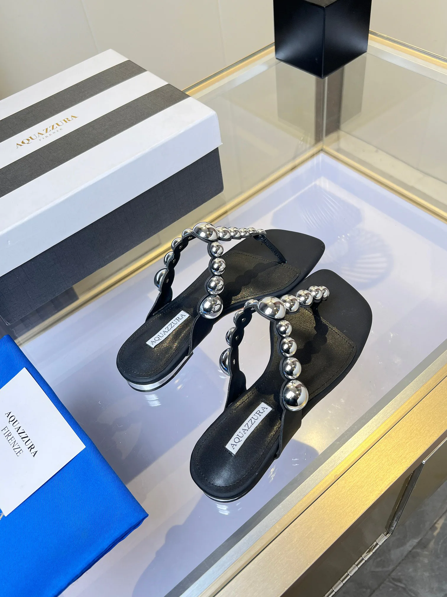 Шлепанцы Женские Aquazzura 14183