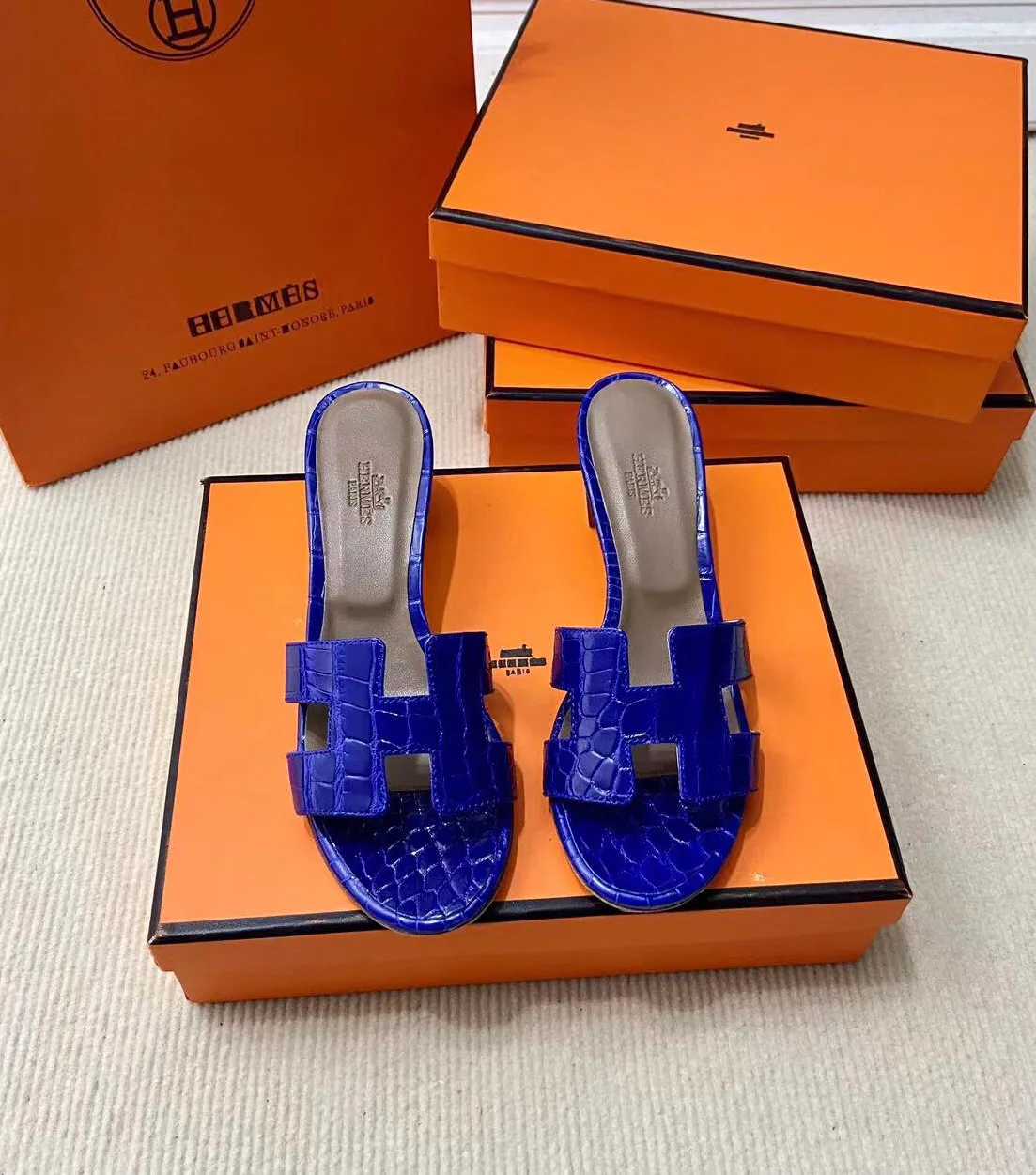 Босоножки Женские Hermes 4340488