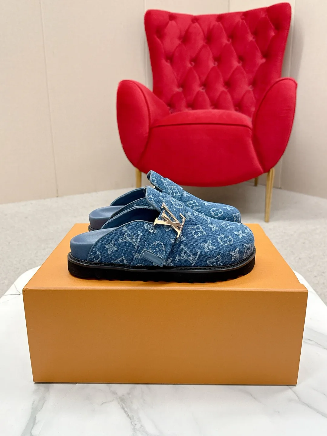Мюли И Сабо Женские Louis Vuitton 1385744