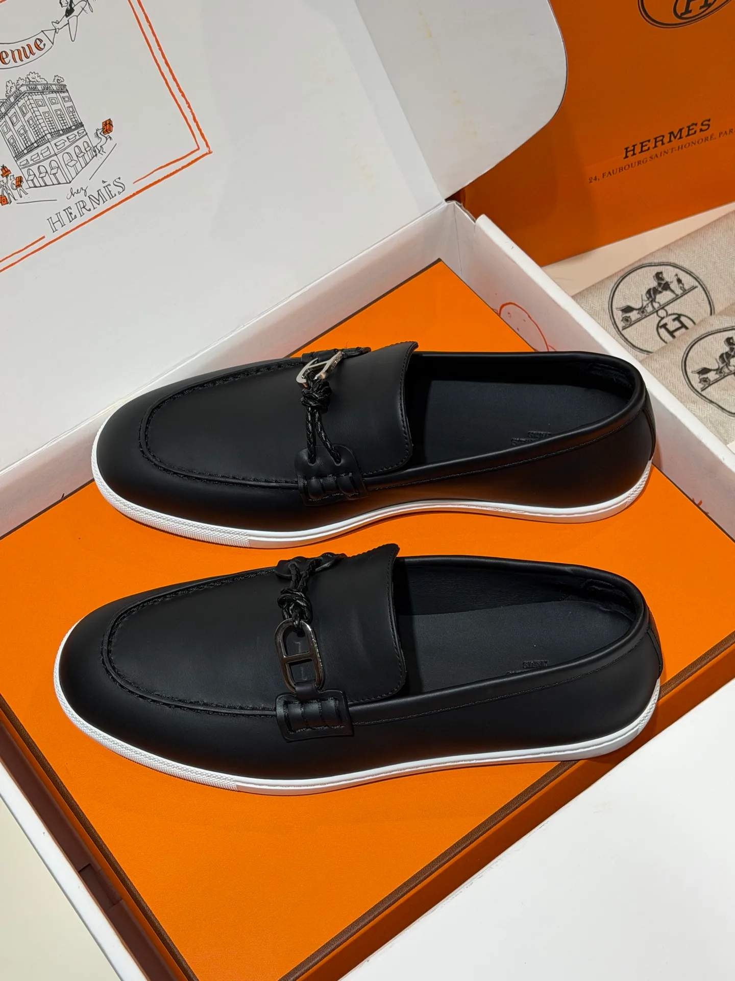 Лоферы И Туфли Мужские Hermes 279279