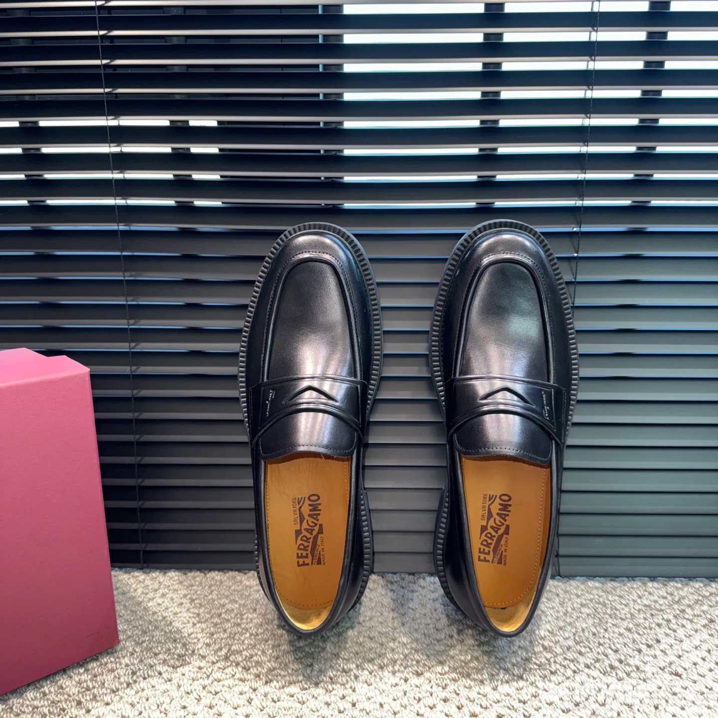 Лоферы Мужские Salvatore Ferragamo 33154