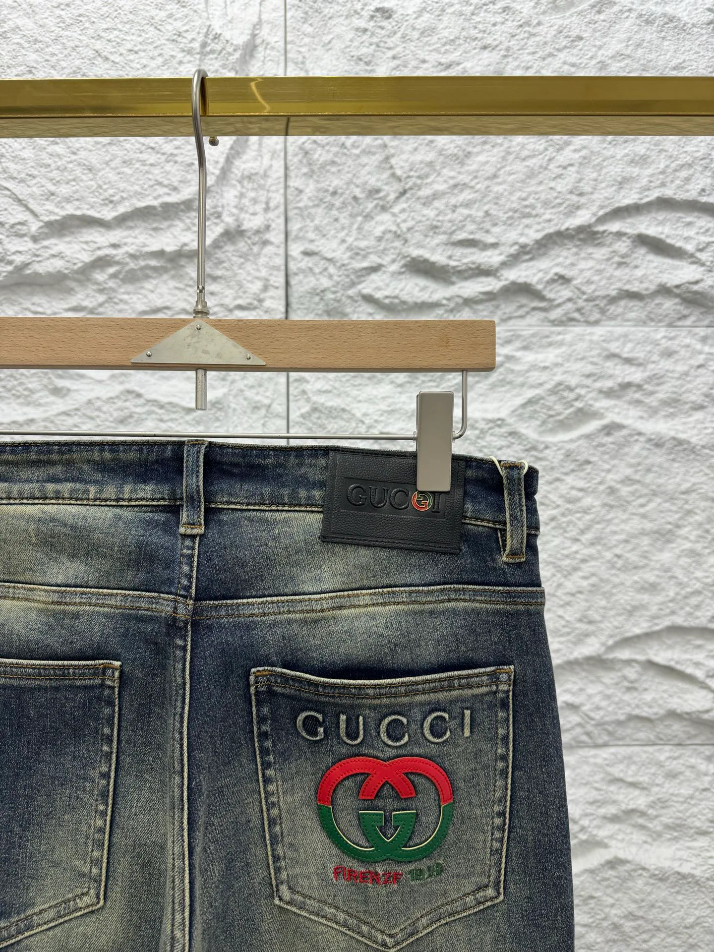 Джинсы Мужские Gucci 18140736