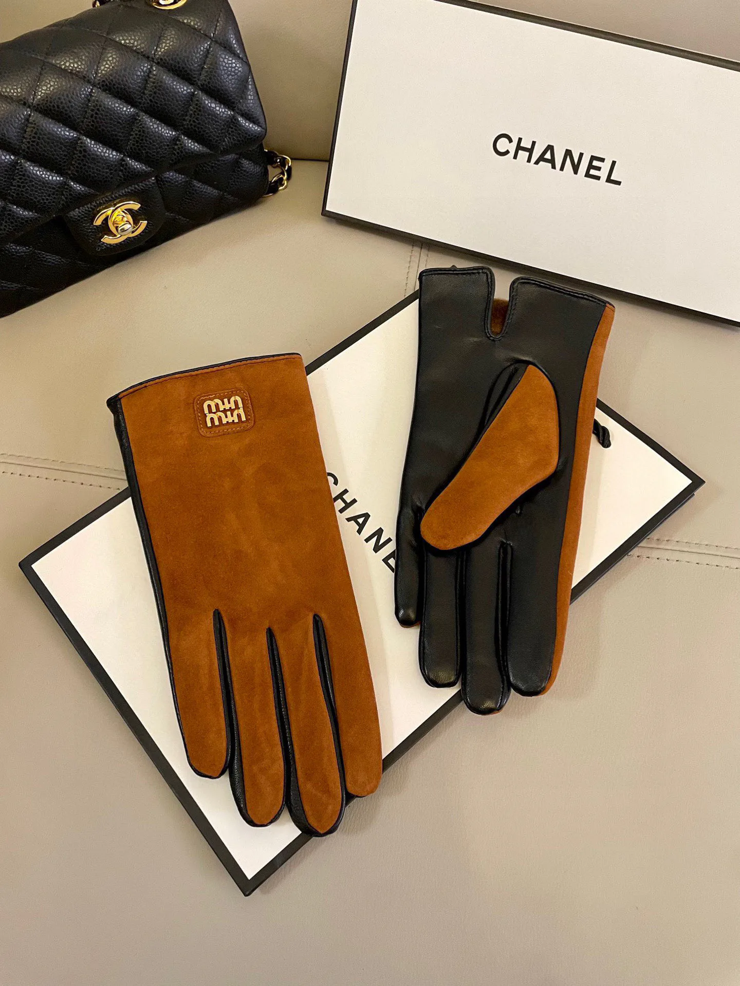 Перчатки Miu Miu 262319