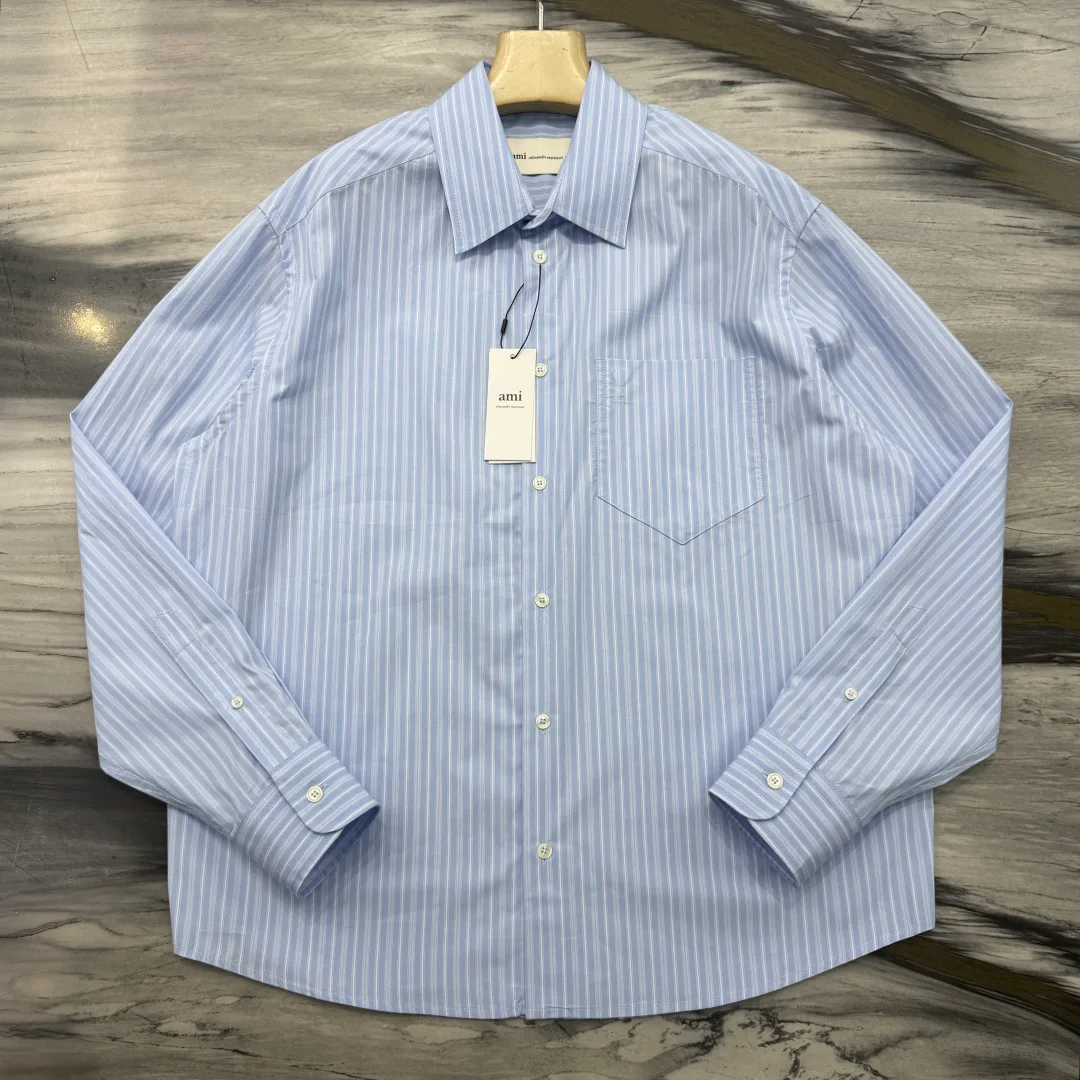 Рубашки Мужские Ami Paris 13274469