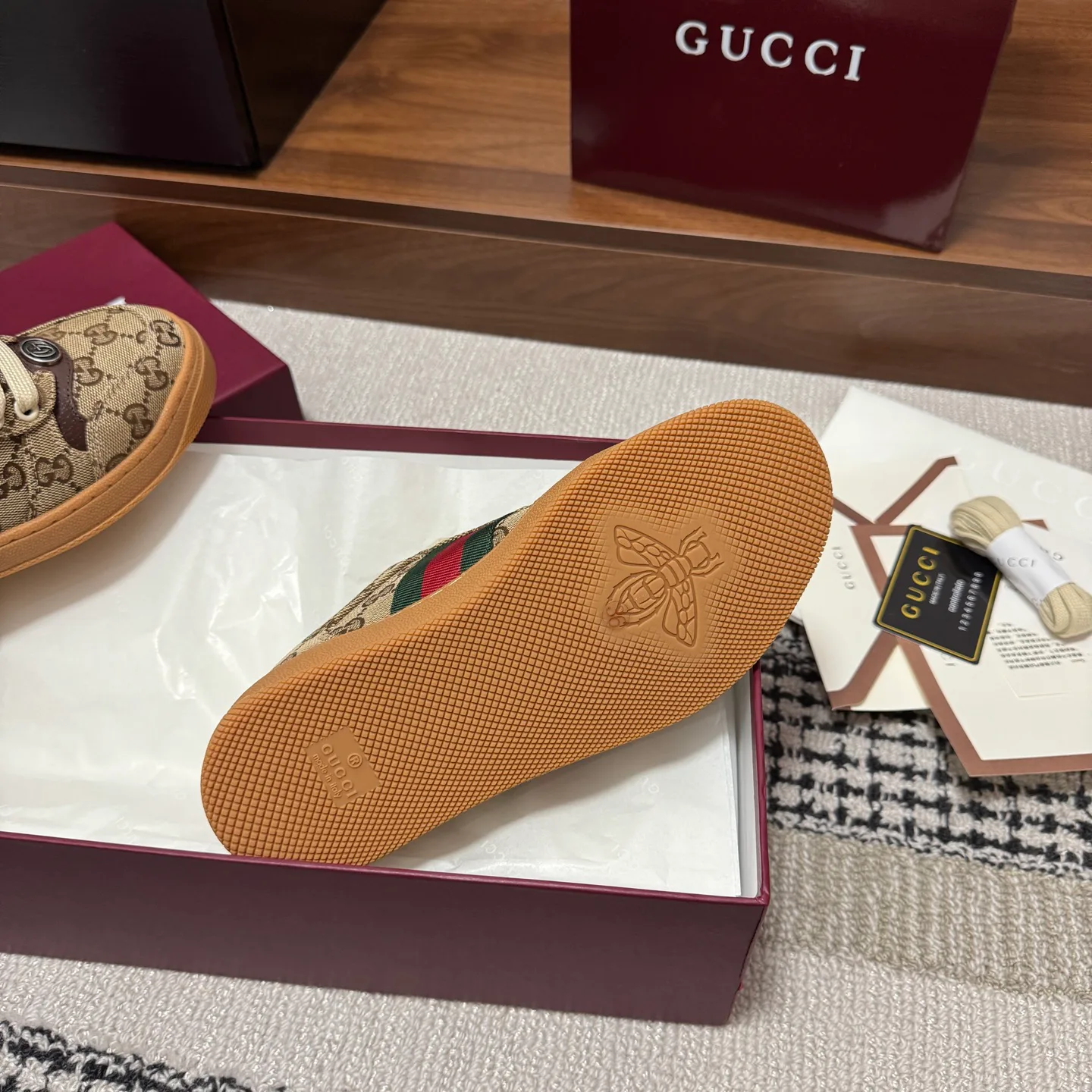 Кеды Женские Gucci 11946861