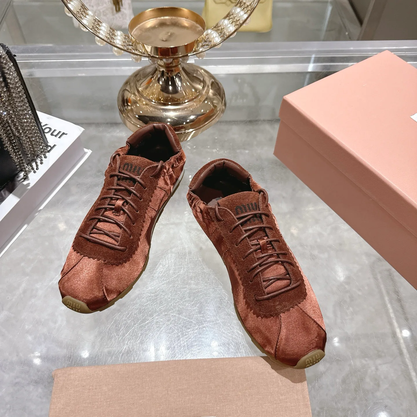 Кроссовки Женские Miu Miu 397934