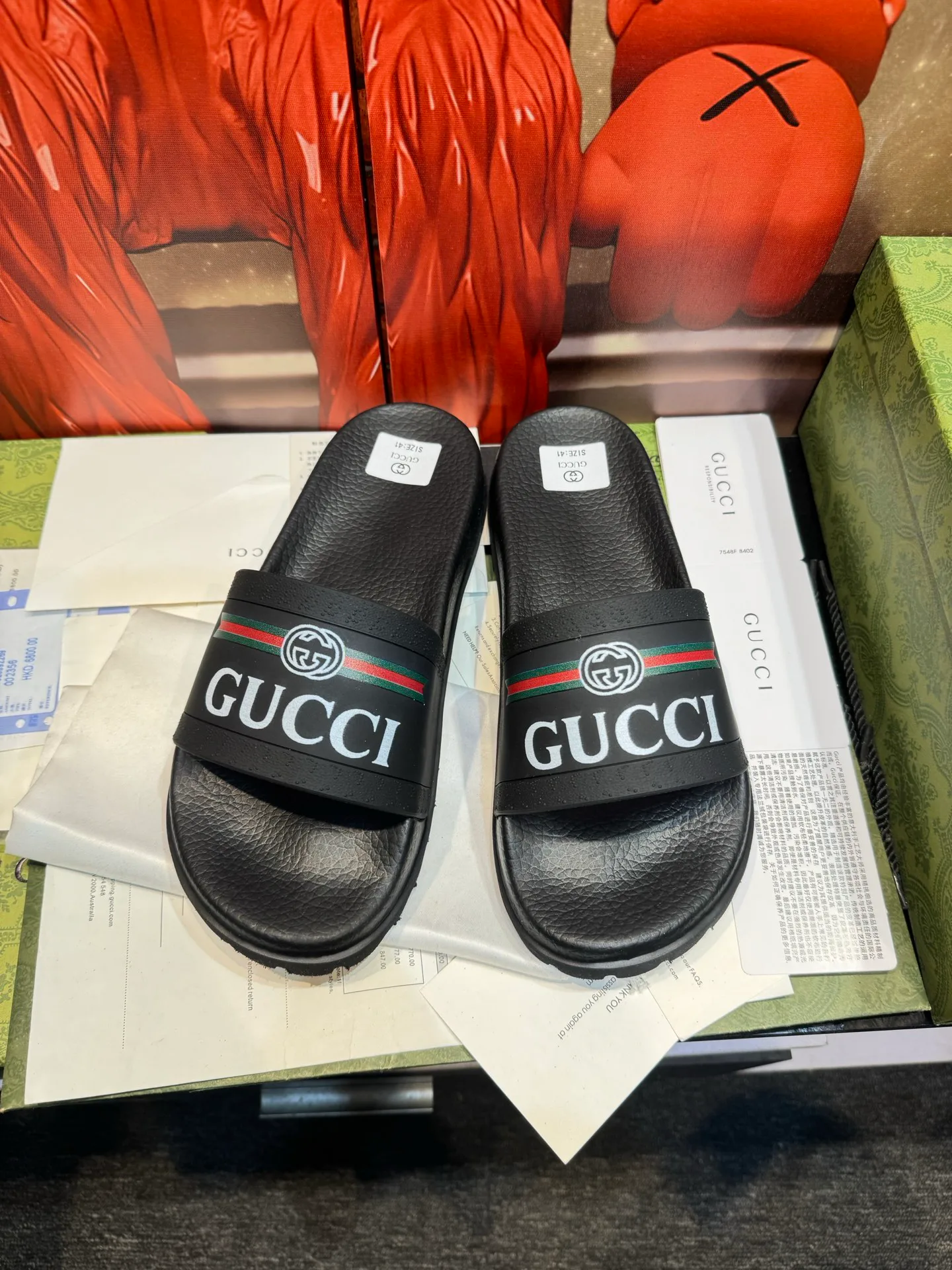 Шлепанцы Женские Gucci 10313895
