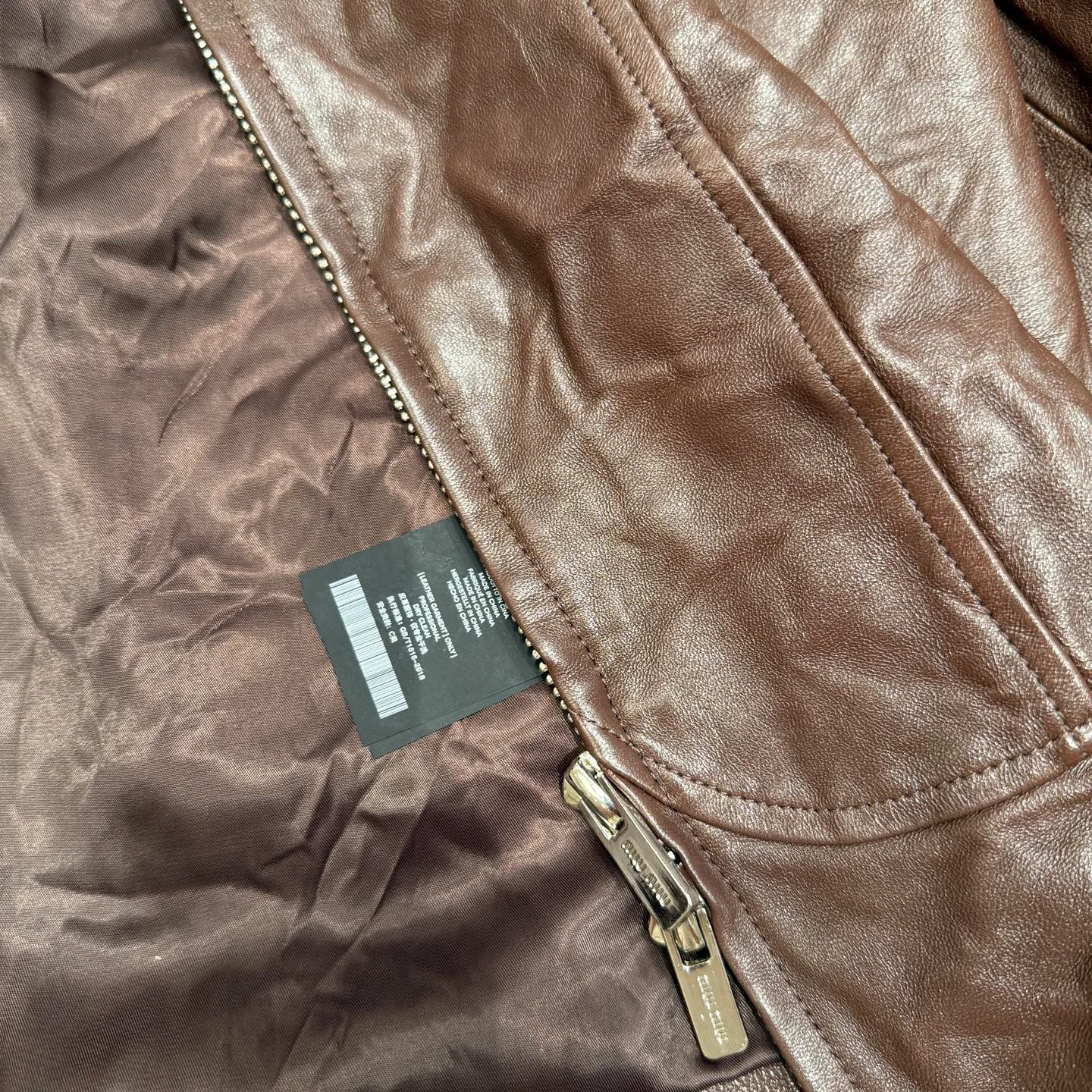 Кожаные Куртки И Дублёнки Женские Miu Miu 18172603