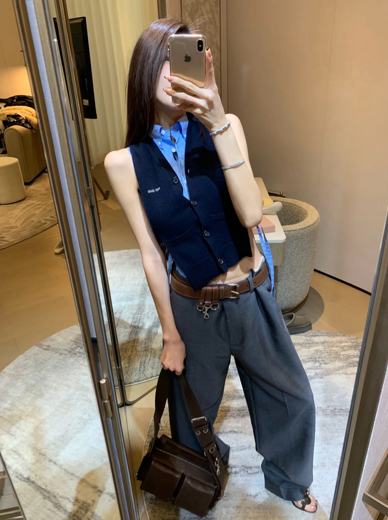 Жилеты Женские Miu Miu 6553911