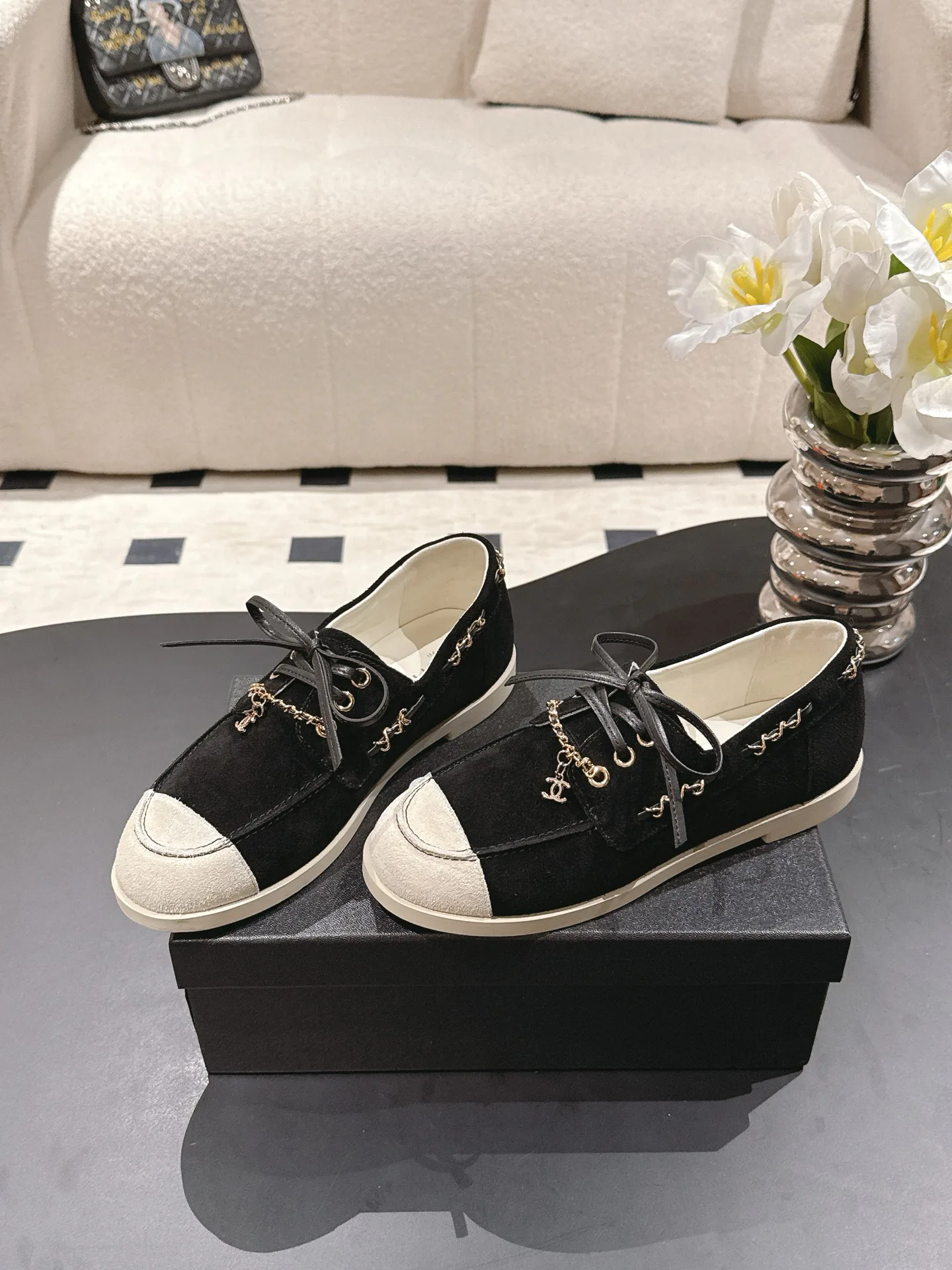 Лоферы И Мокасины Женские Chanel 6128043